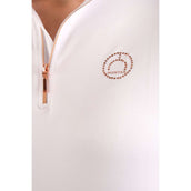 Montar Shirt Everly Rosegold Long Sleeves White