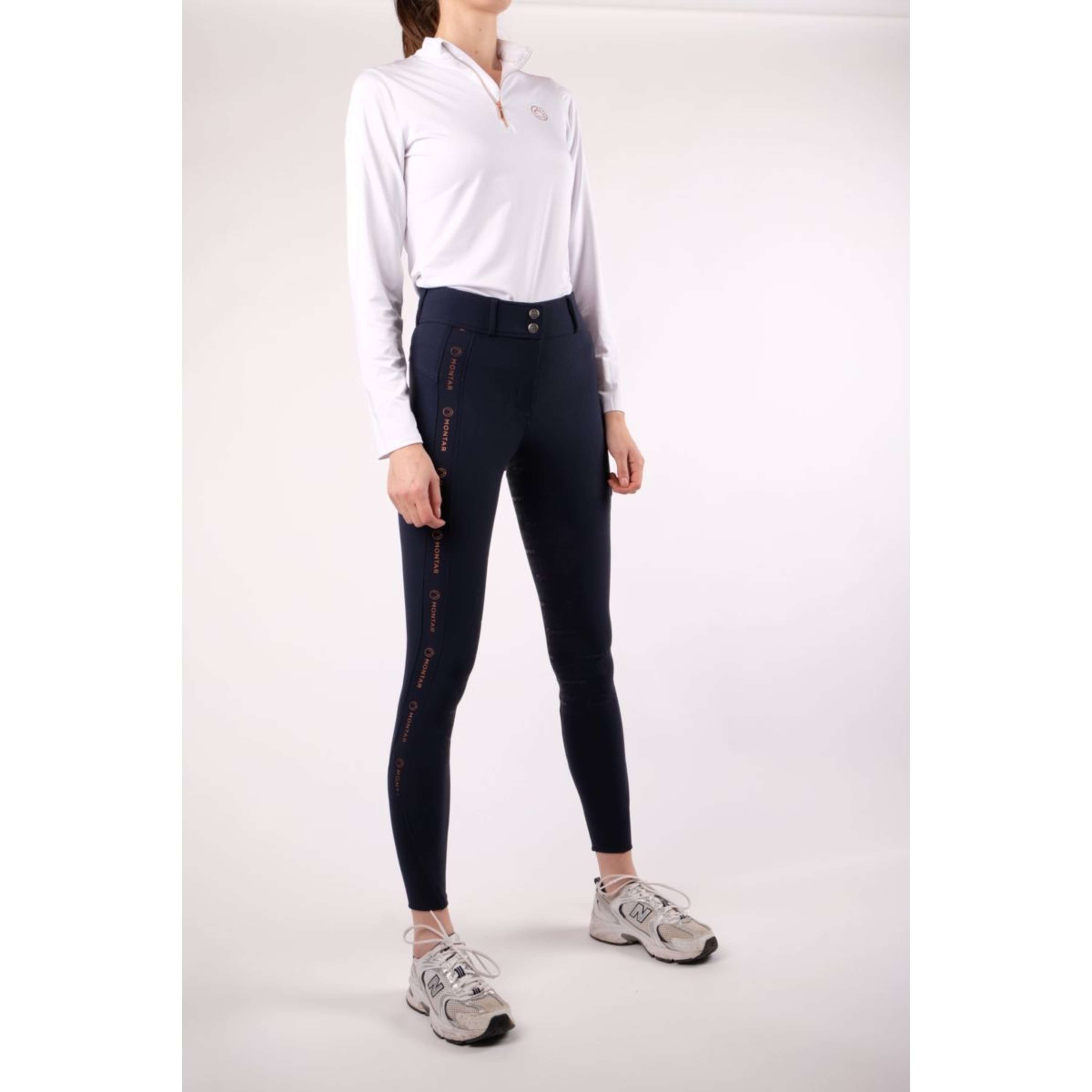 Montar Shirt Everly Rosegold Long Sleeves White