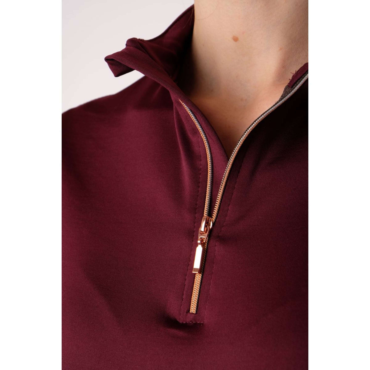 Montar Shirt Everly Rosegold Long Sleeves Plum