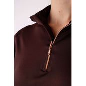 Montar Shirt Everly Rosegold Long Sleeves Brown