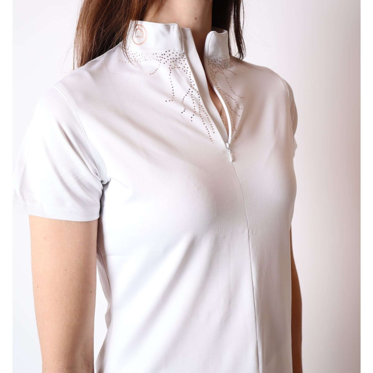 Montar Shirt Femka Rosegold MonTech White