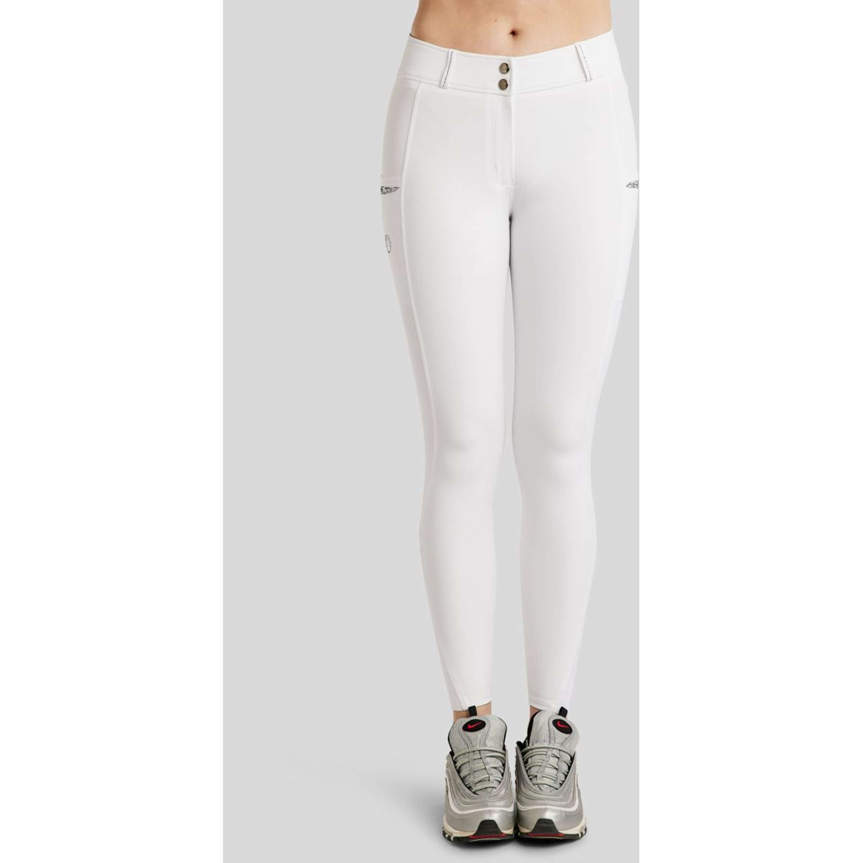 Montar Breeches MoEmilia Full Grip White