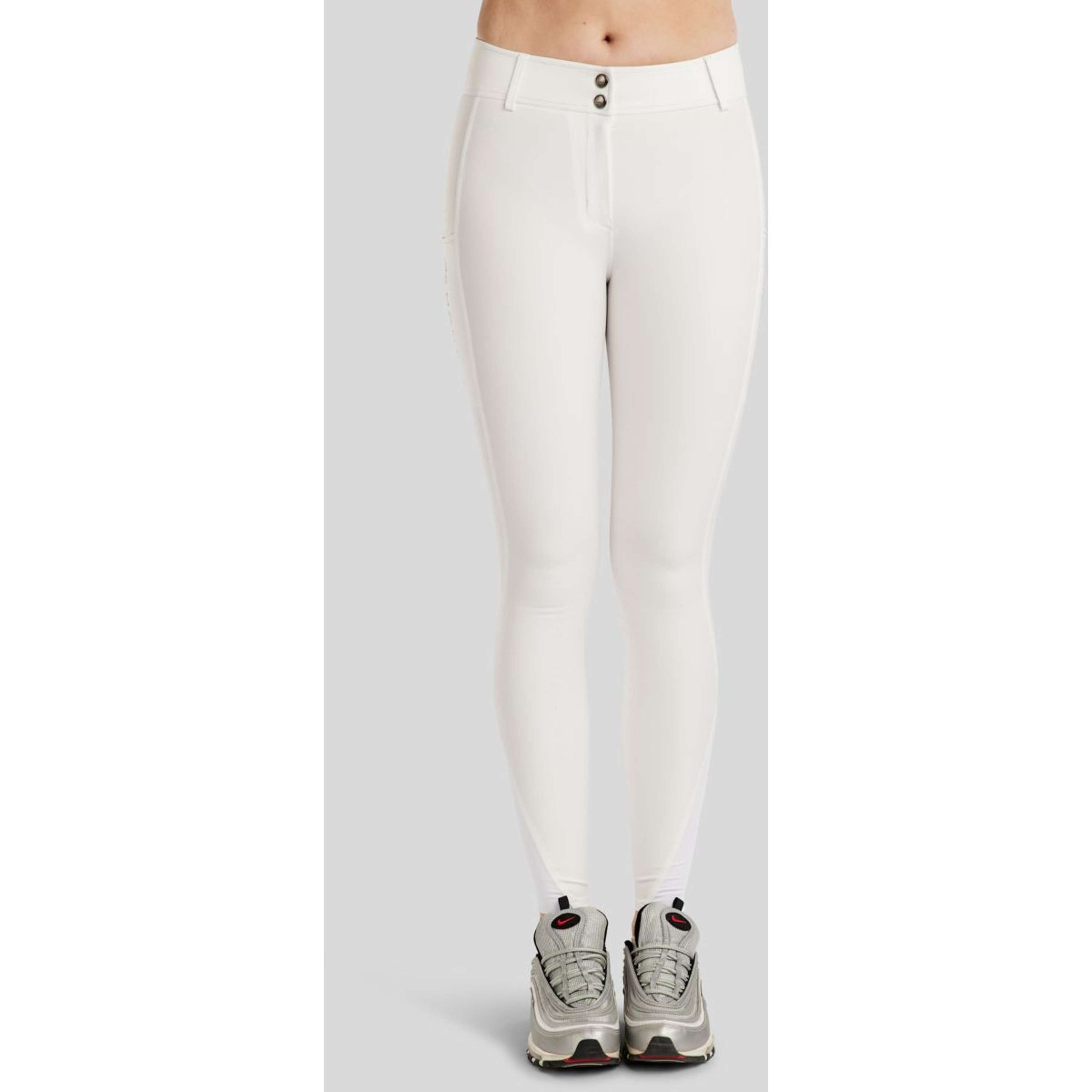 Montar Breeches MoCha Full Grip White