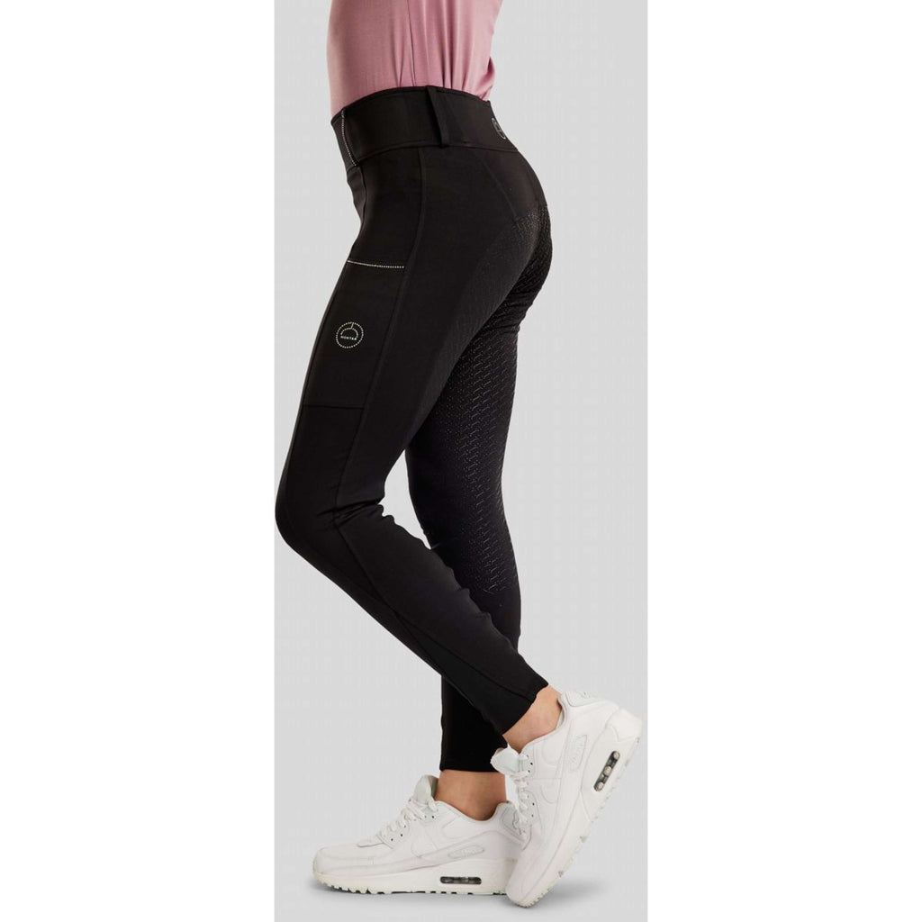 Montar Riding Legging MoCha Full Grip Black