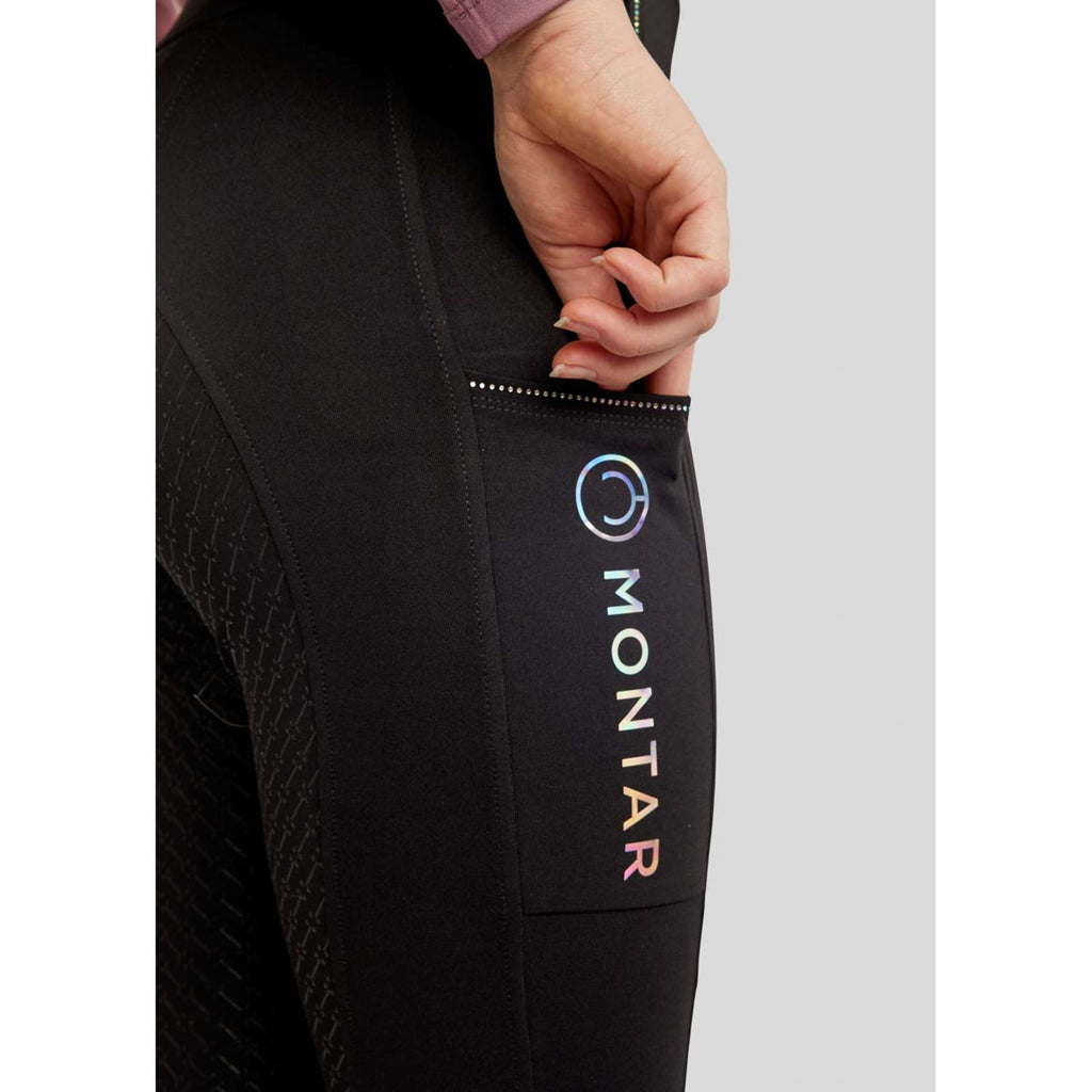 Montar Riding Legging MoCha Full Grip Black