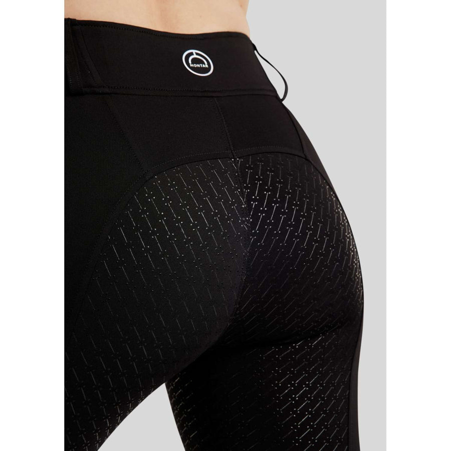 Montar Riding Legging MoCha Full Grip Black