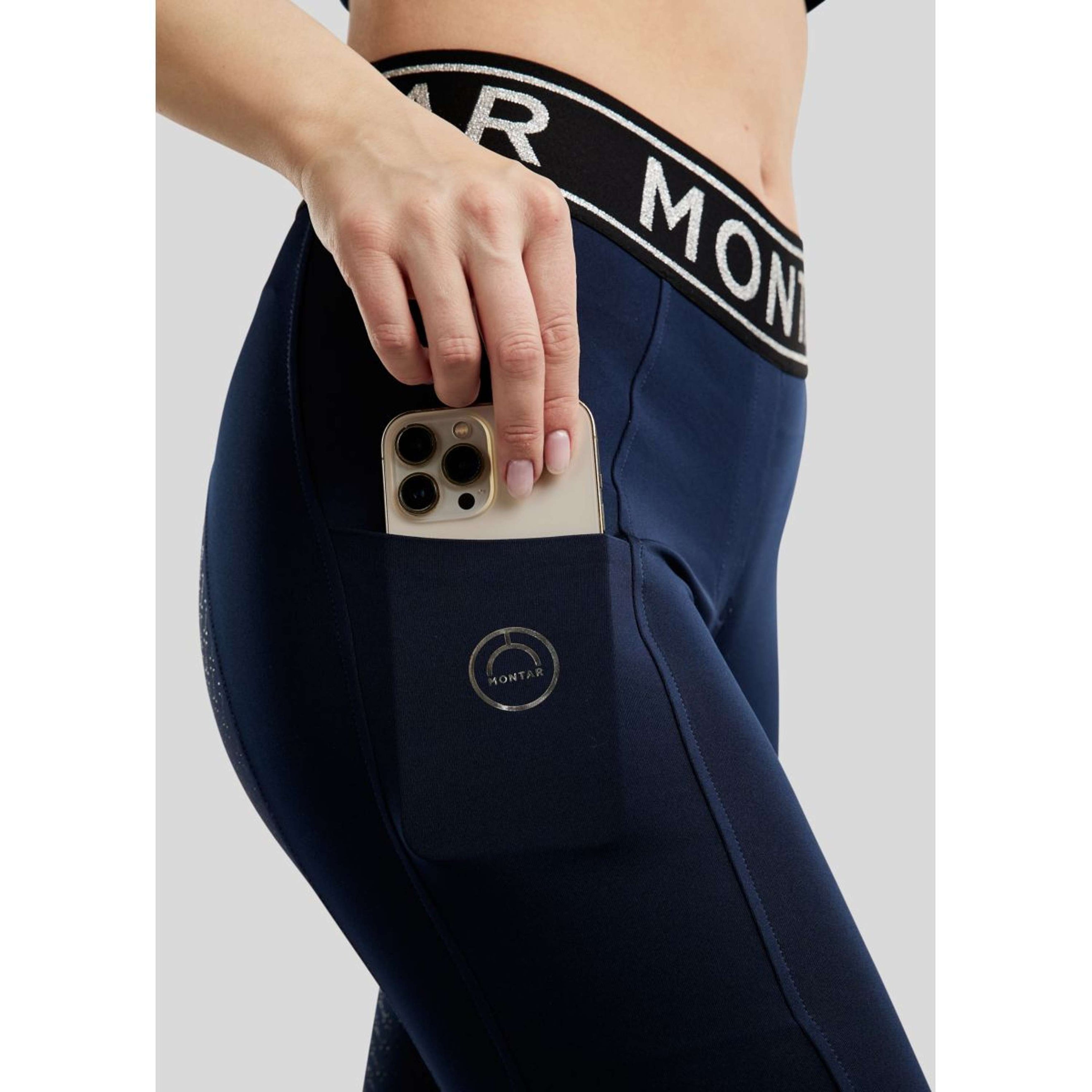 Montar Riding Legging MoSille Full Grip Navy