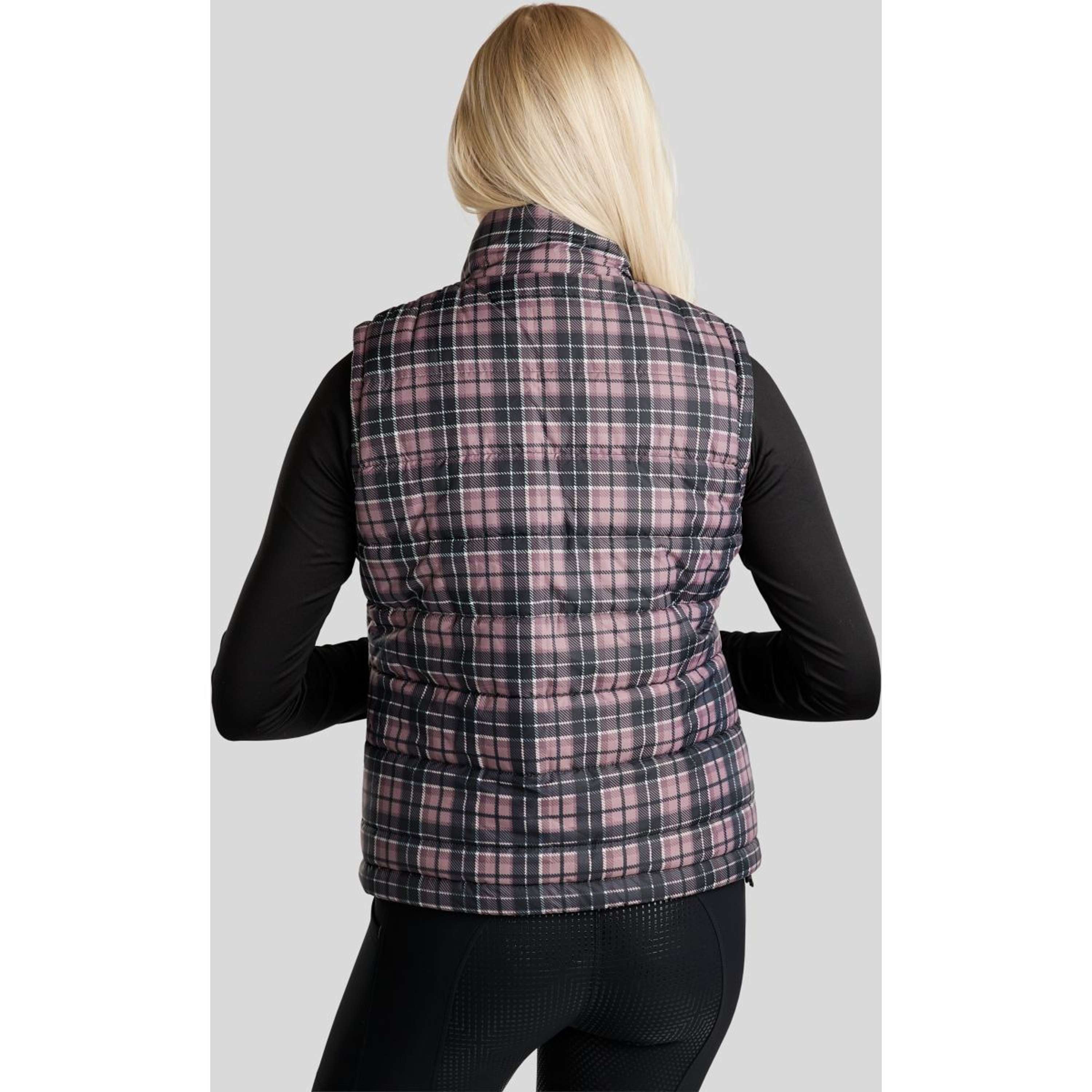 Montar Bodywarmer MoCheri Reversible Black Peony