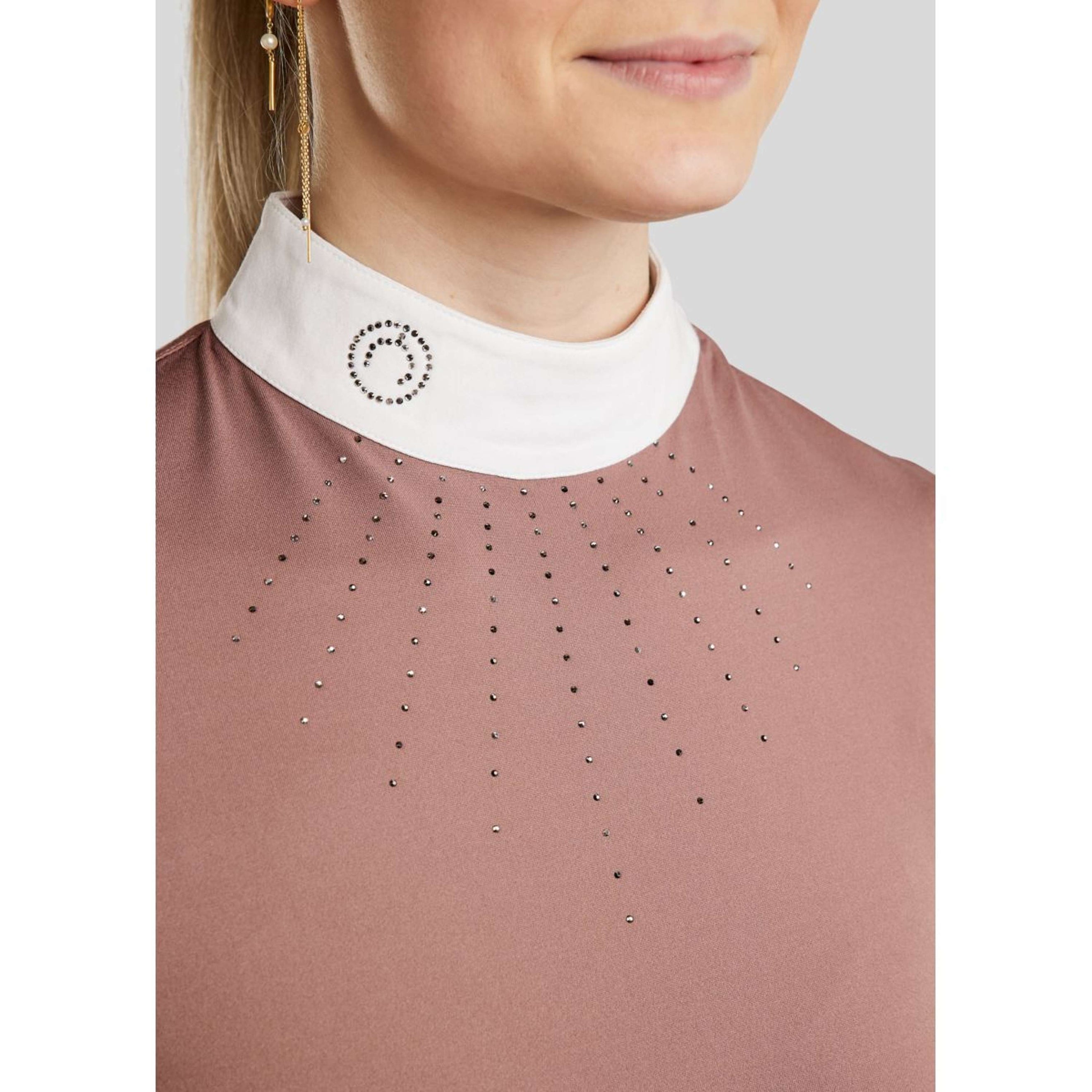 Montar Competition Shirt MoEmilia Long Sleeves Dusty Rose