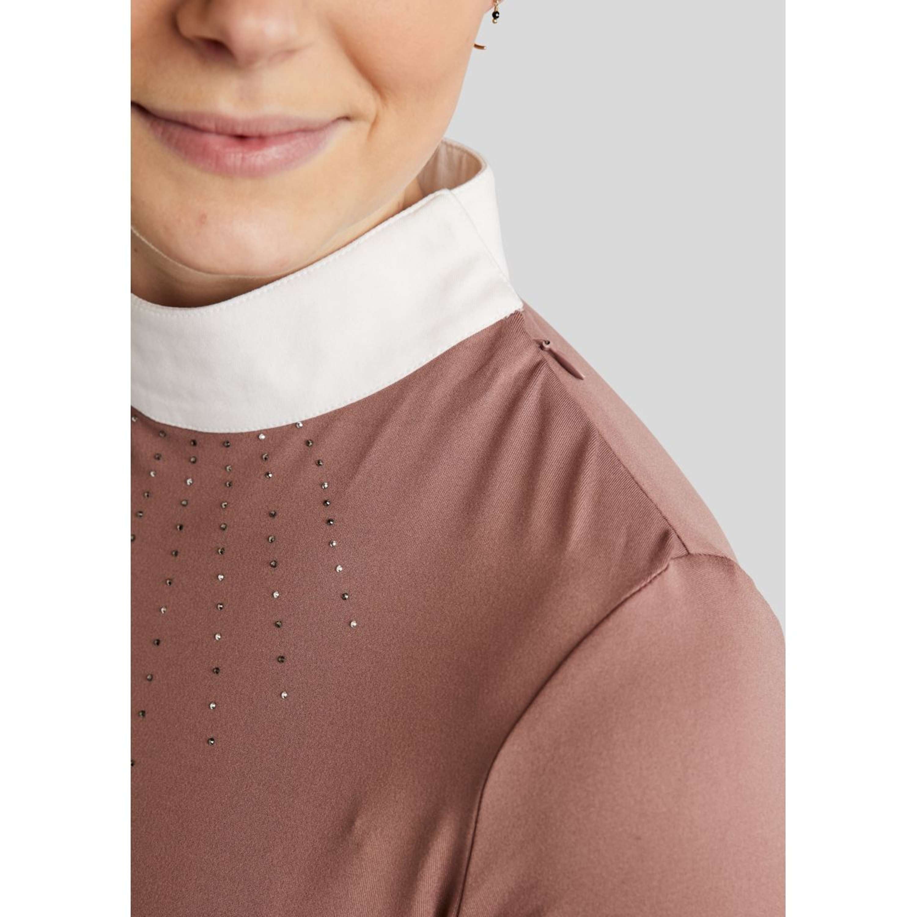 Montar Competition Shirt MoEmilia Long Sleeves Dusty Rose
