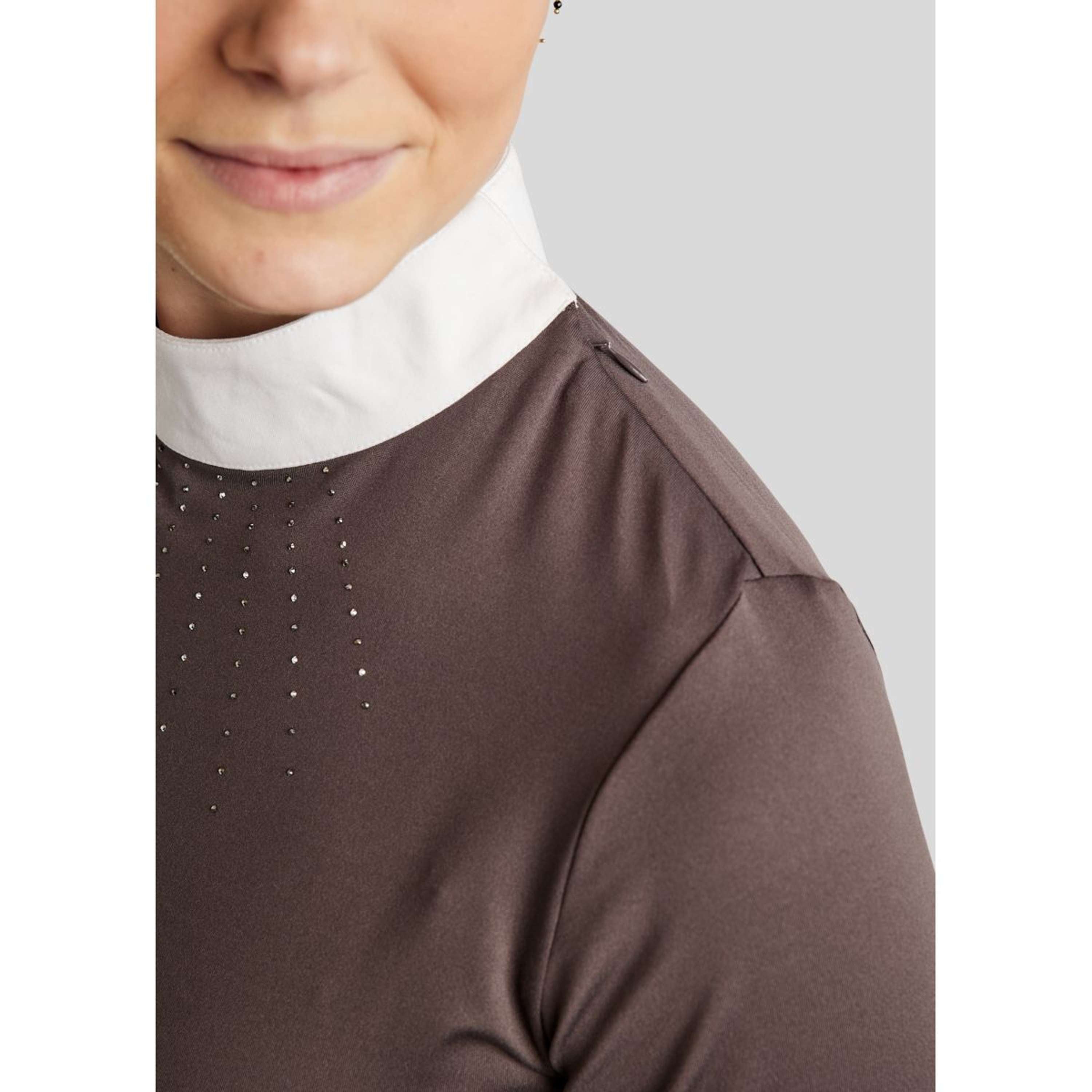 Montar Competition Shirt MoEmilia Long Sleeves Black Peony