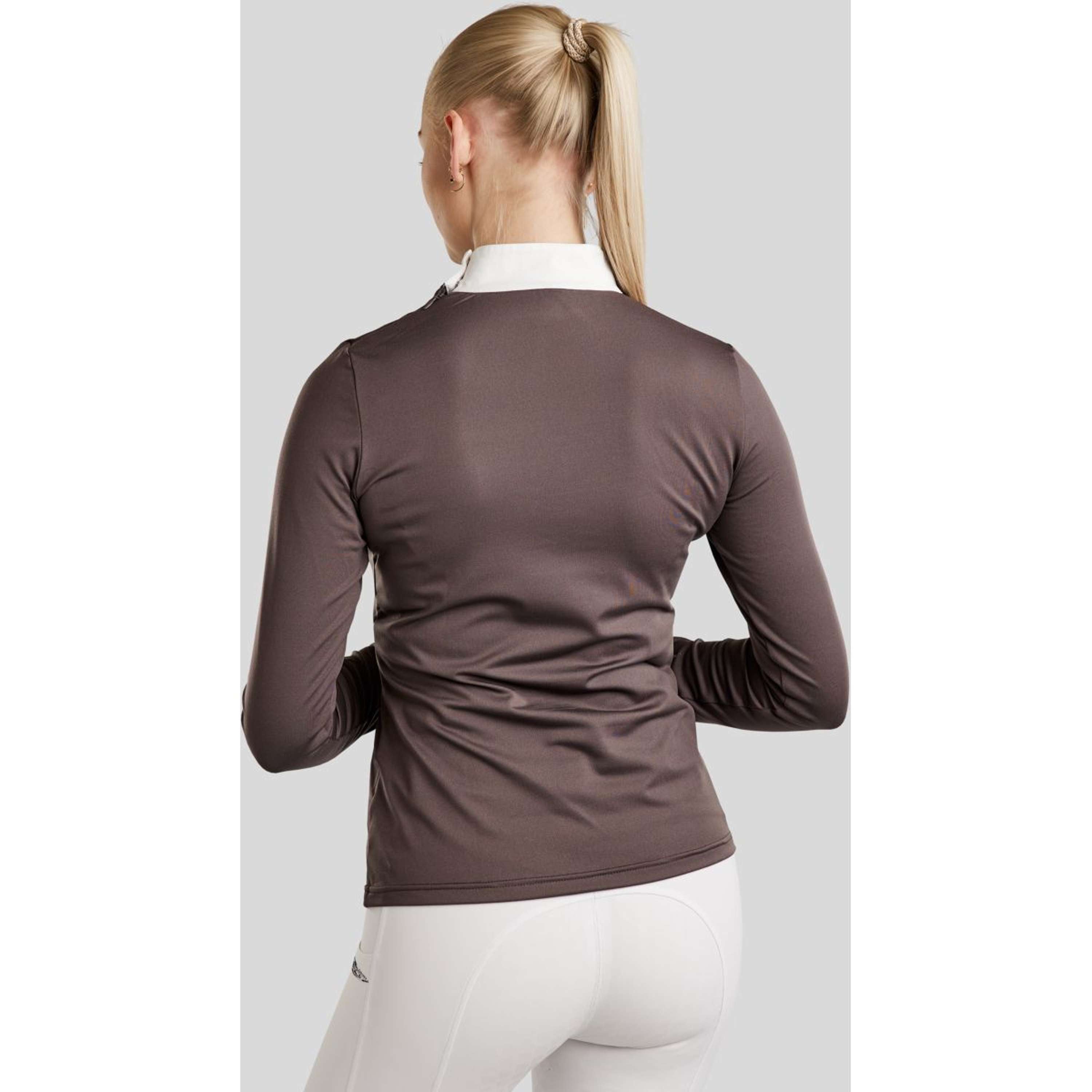 Montar Competition Shirt MoEmilia Long Sleeves Black Peony