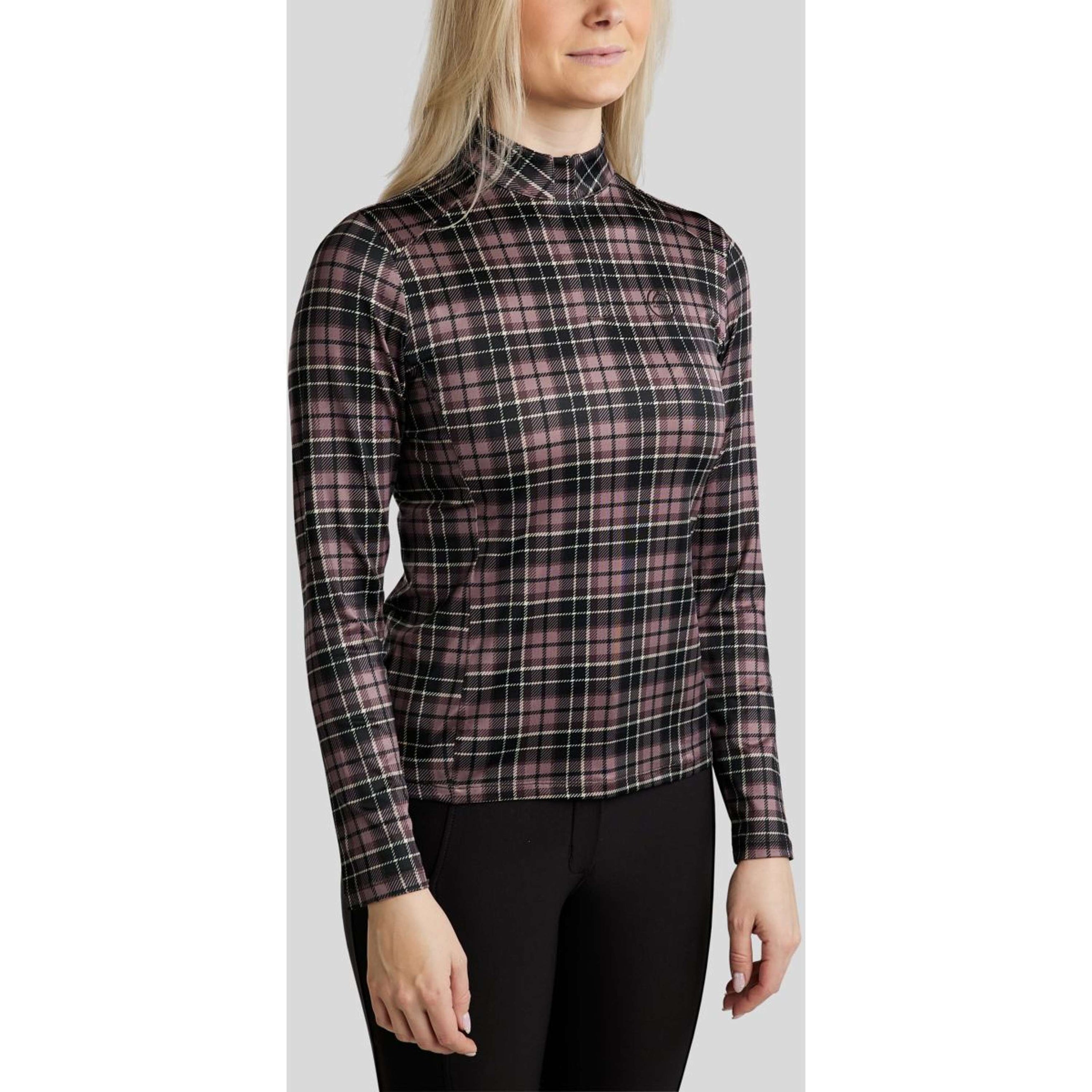 Montar Long Sleeve MoCheri Black Peony