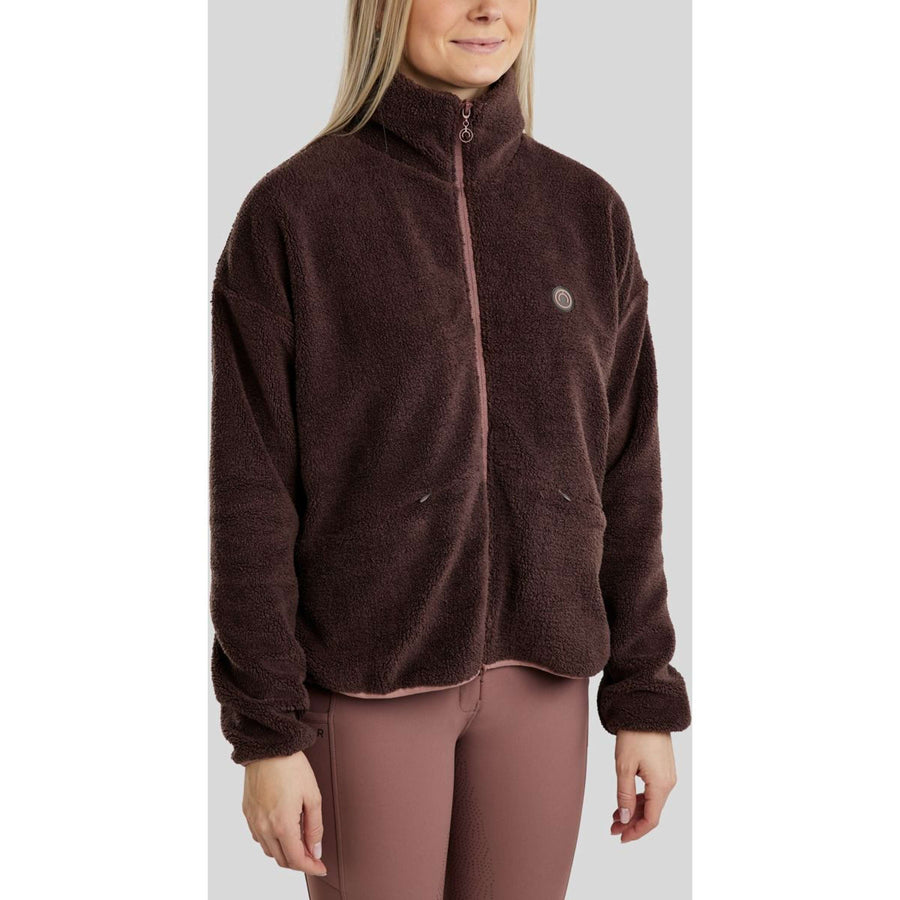 Montar Zip-Hoodie MoEva Black Peony