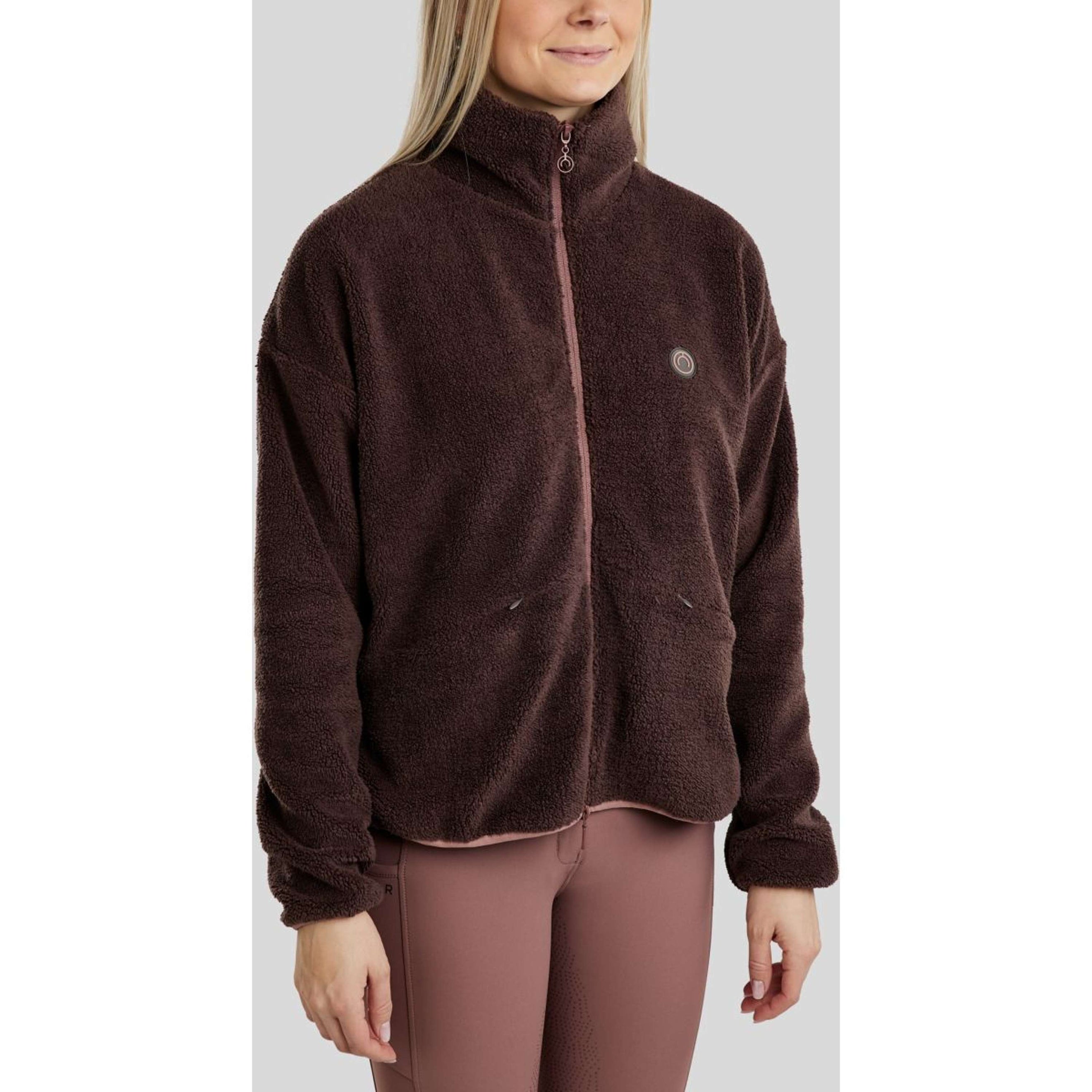 Montar Zip-Hoodie MoEva Black Peony