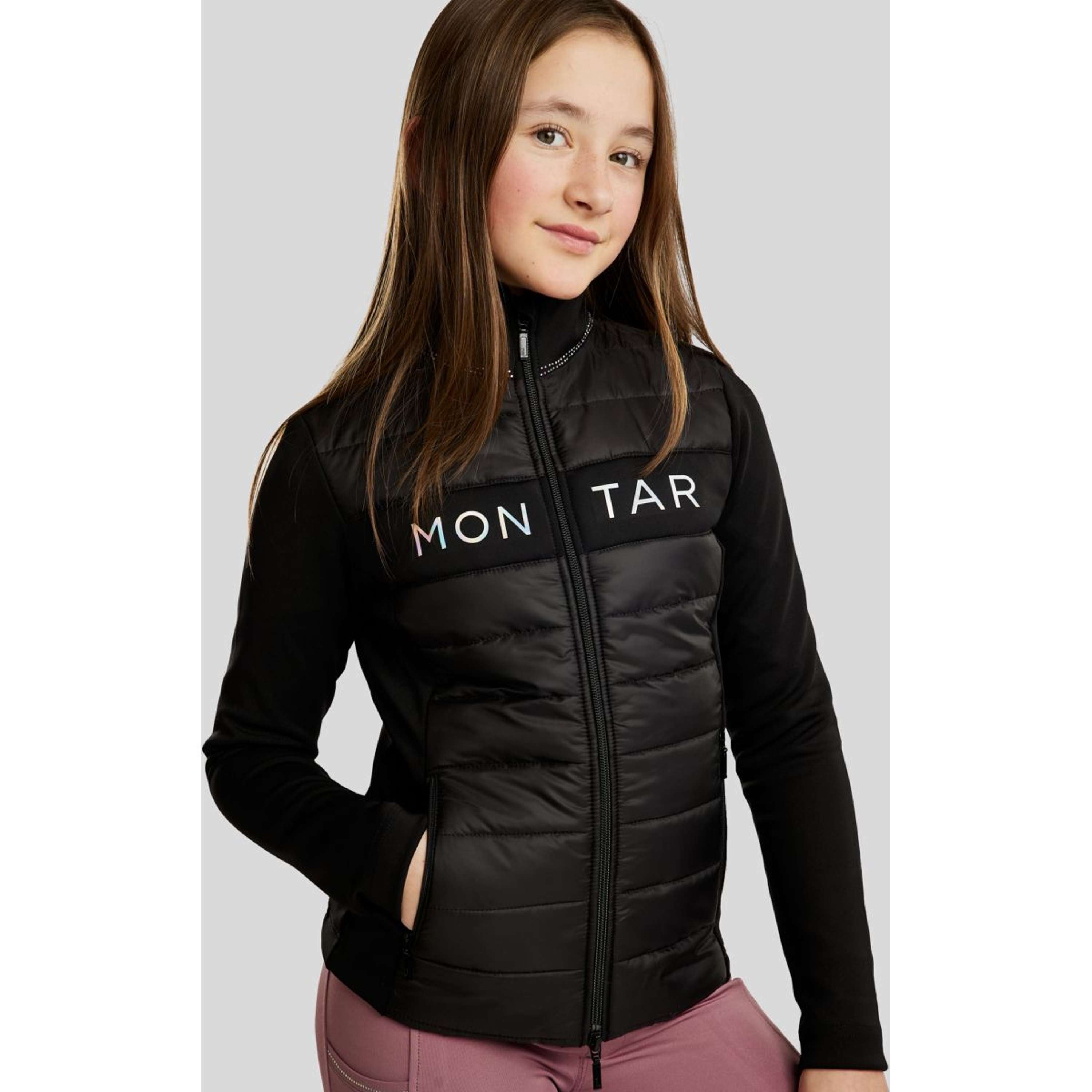 Montar Zip-Hoodie MoCha Black