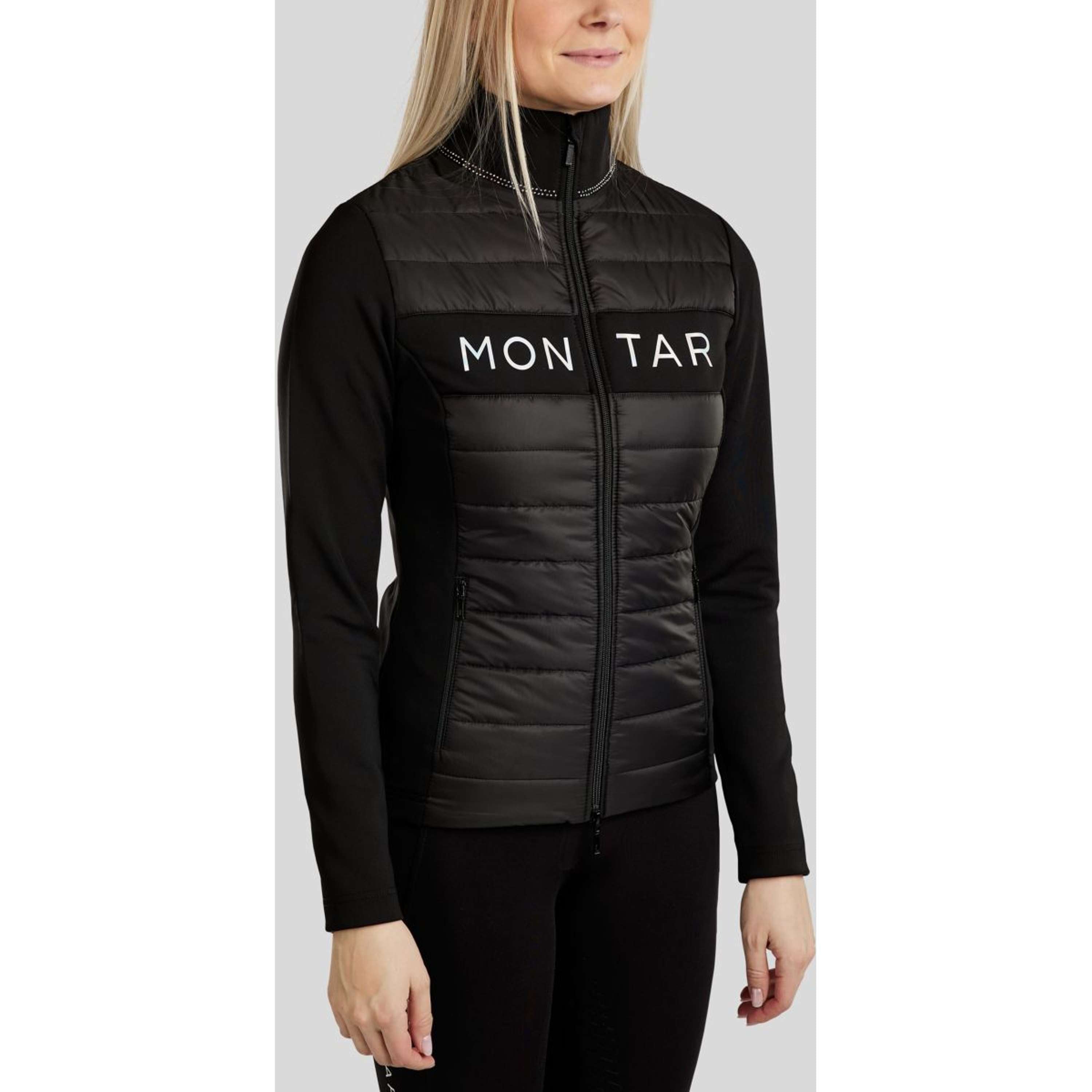 Montar Zip-Hoodie MoCha Black