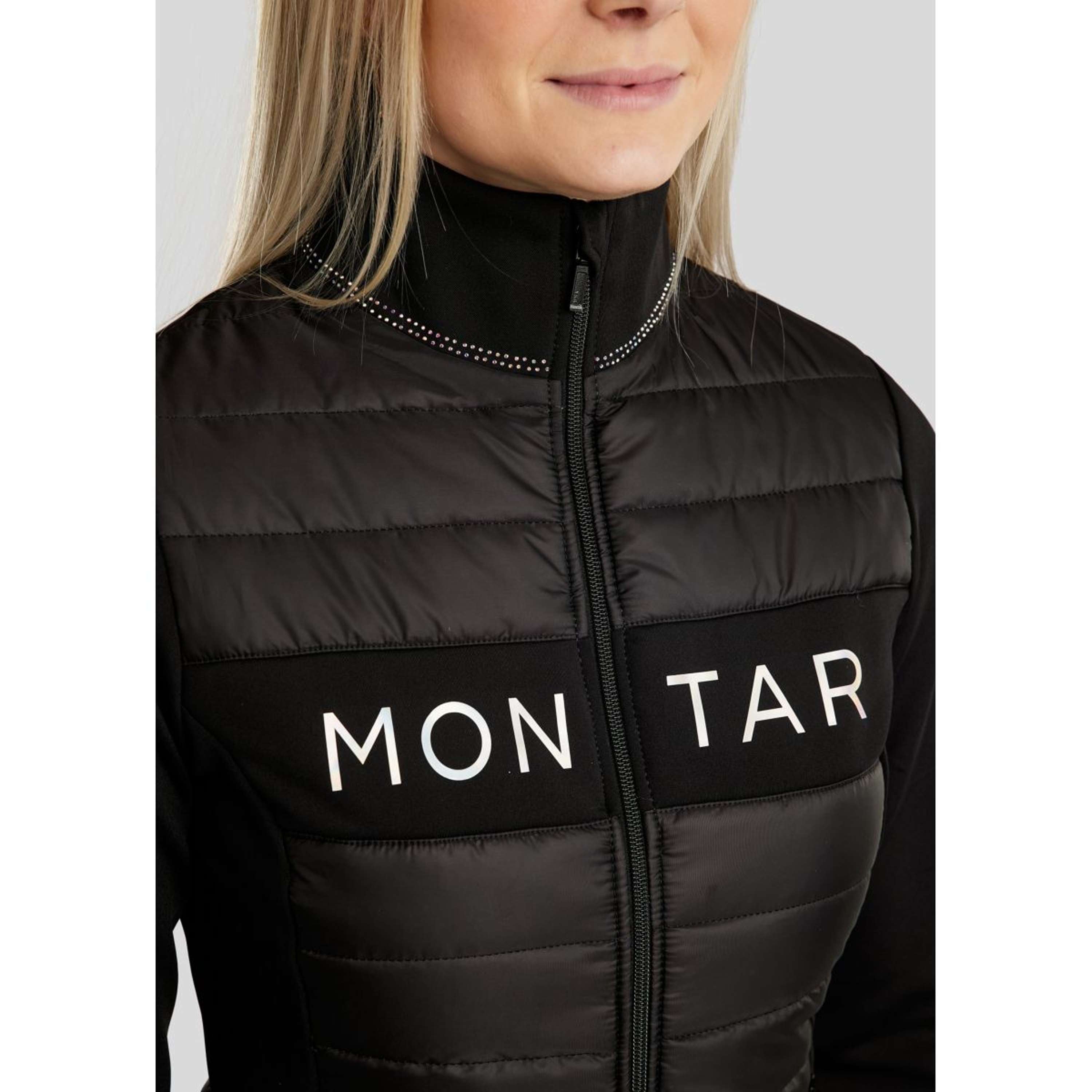Montar Zip-Hoodie MoCha Black
