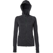 Mountain Horse Zip-Hoodie Bella Tech Fleece with a Hood Black