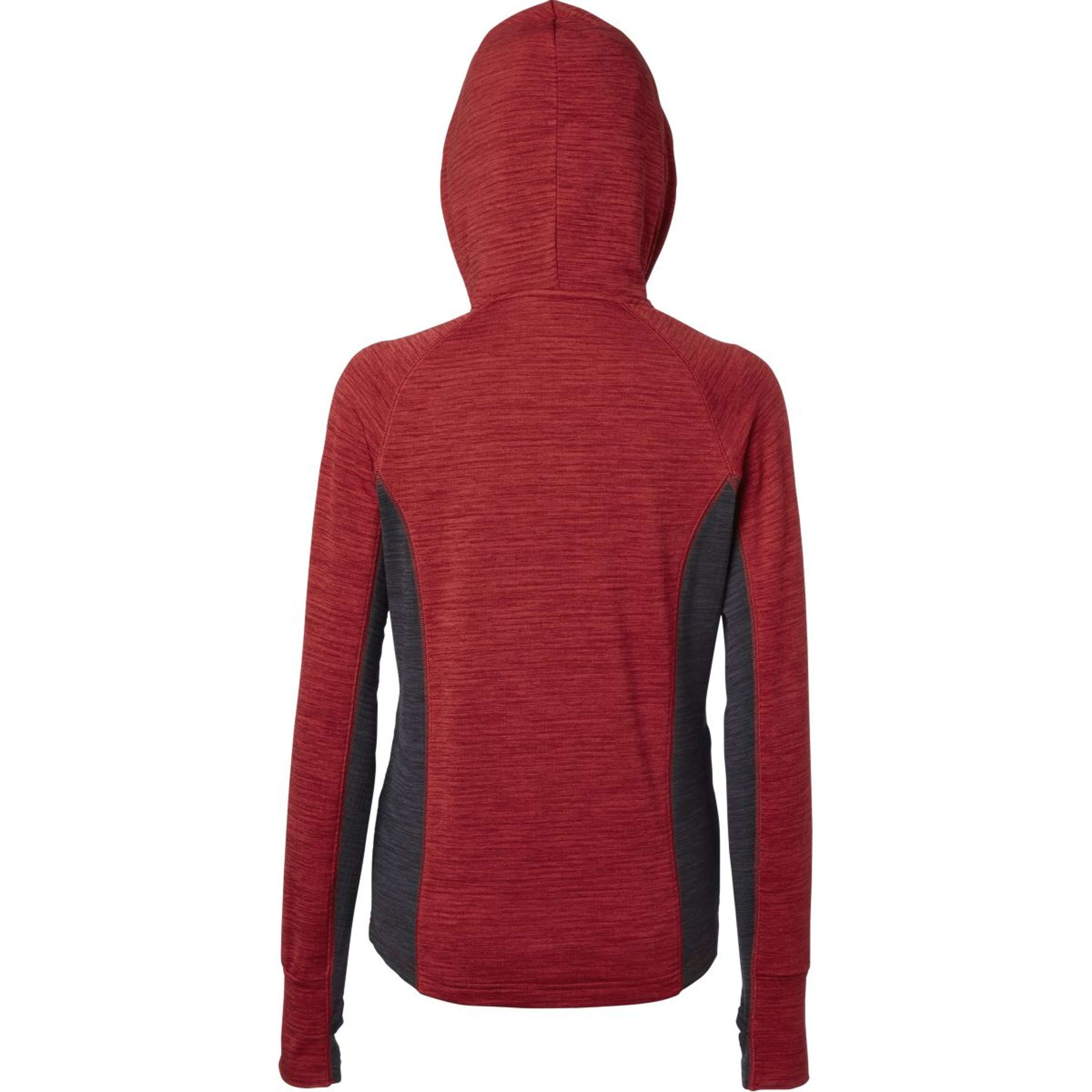 Mountain Horse Zip-Hoodie Bella Tech Fleece with a Hood Red