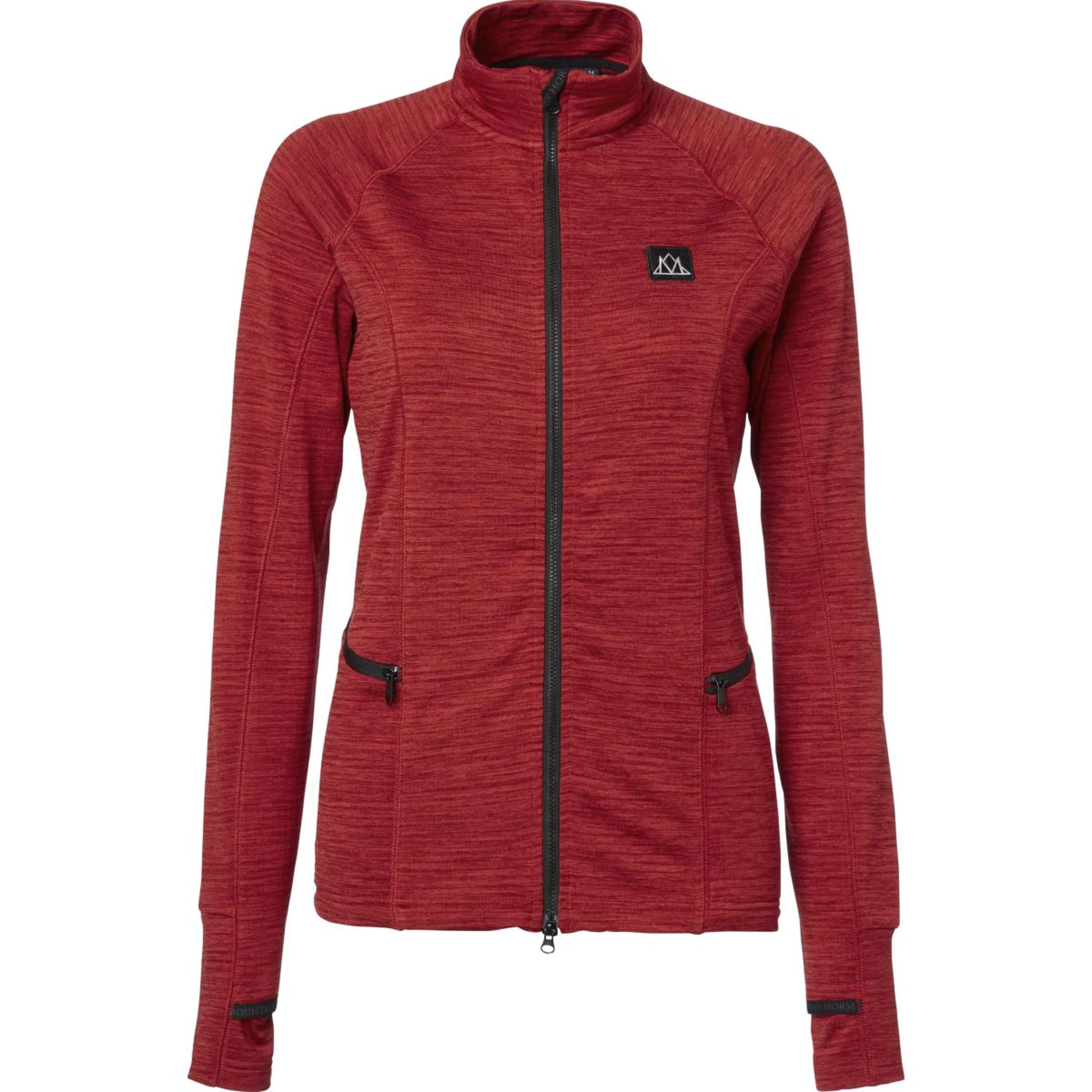 Mountain Horse Zip-Hoodie Bella Tech Fleece Red