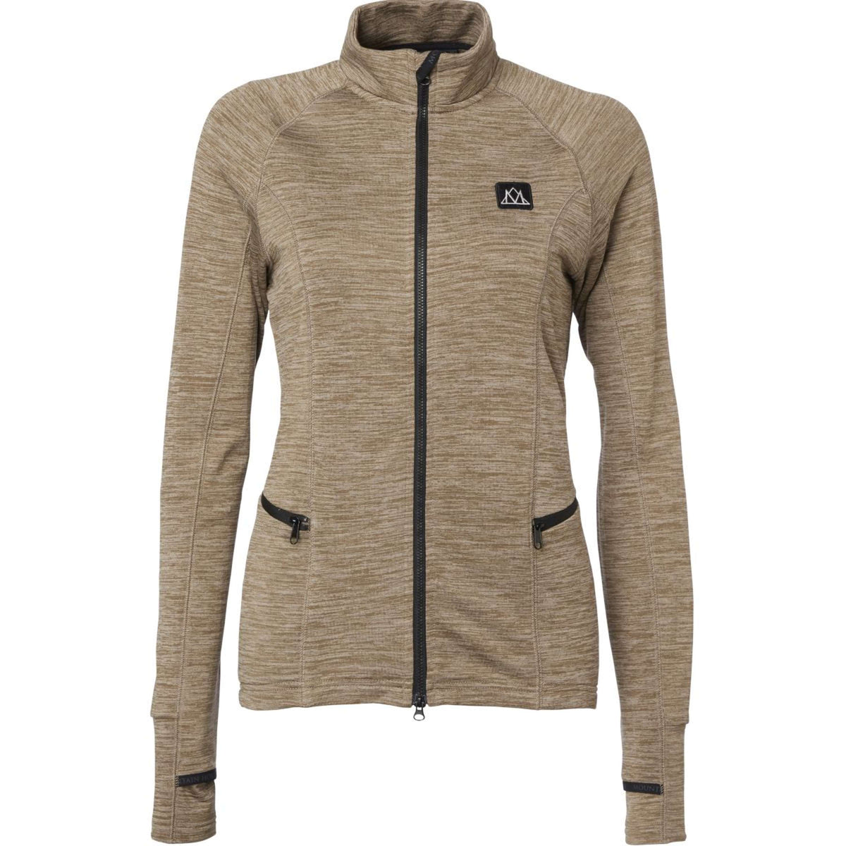 Mountain Horse Zip-Hoodie Bella Tech Fleece Taupe