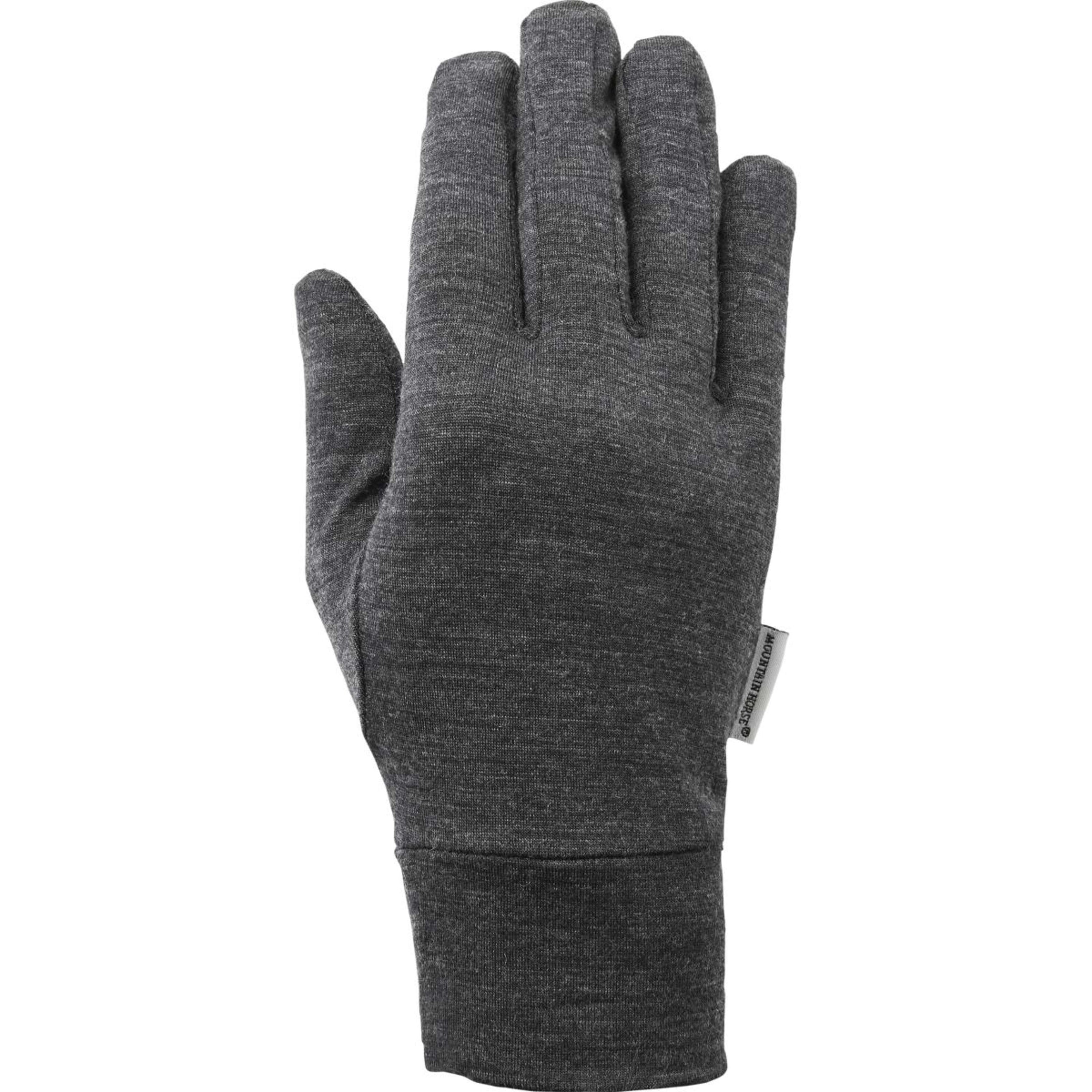 Mountain Horse Glove Liner Merino Wool Black