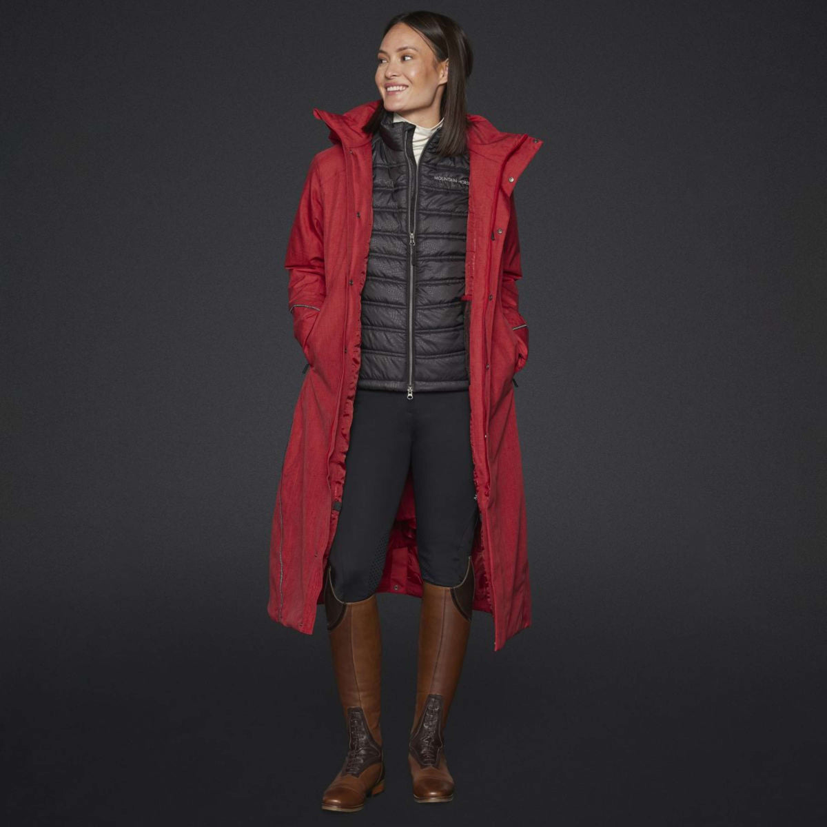 Mountain Horse Jacket Felicia Long Red