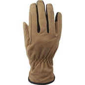 Mountain Horse Gloves Leather Fleece Lightbrown