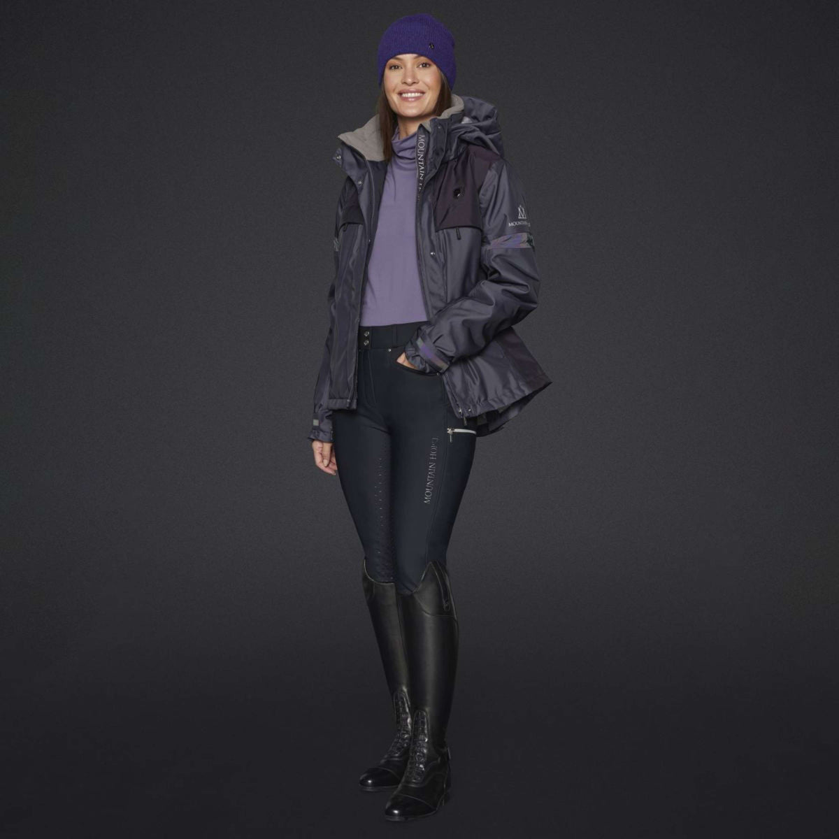 Mountain Horse Jacket Royal Grace Deep purple