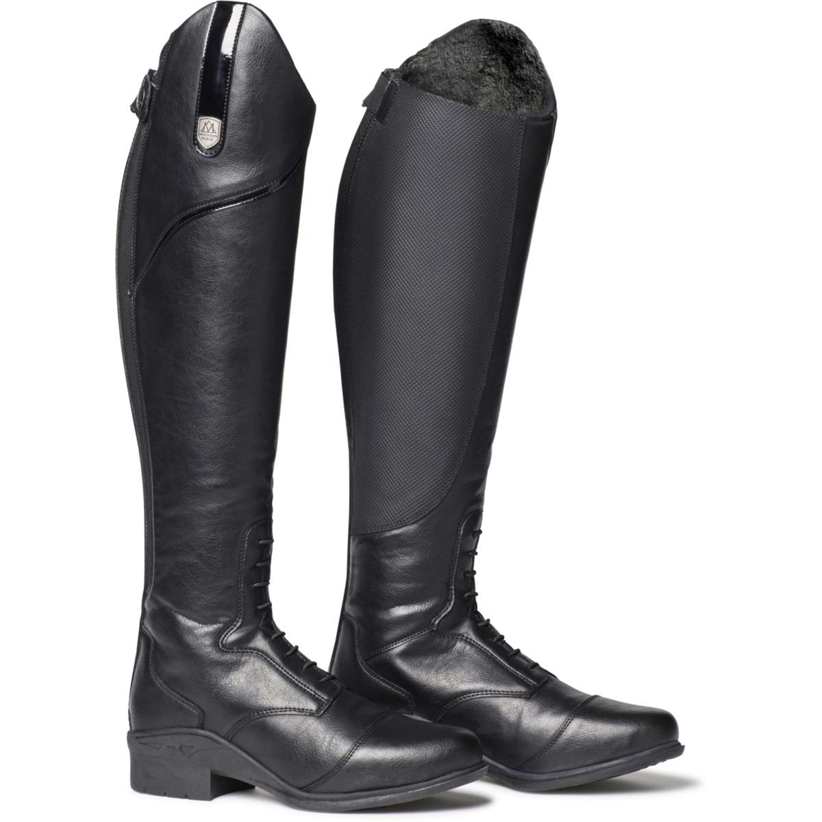 Mountain Horse Riding Boots Veganza Winter Tall RR Black