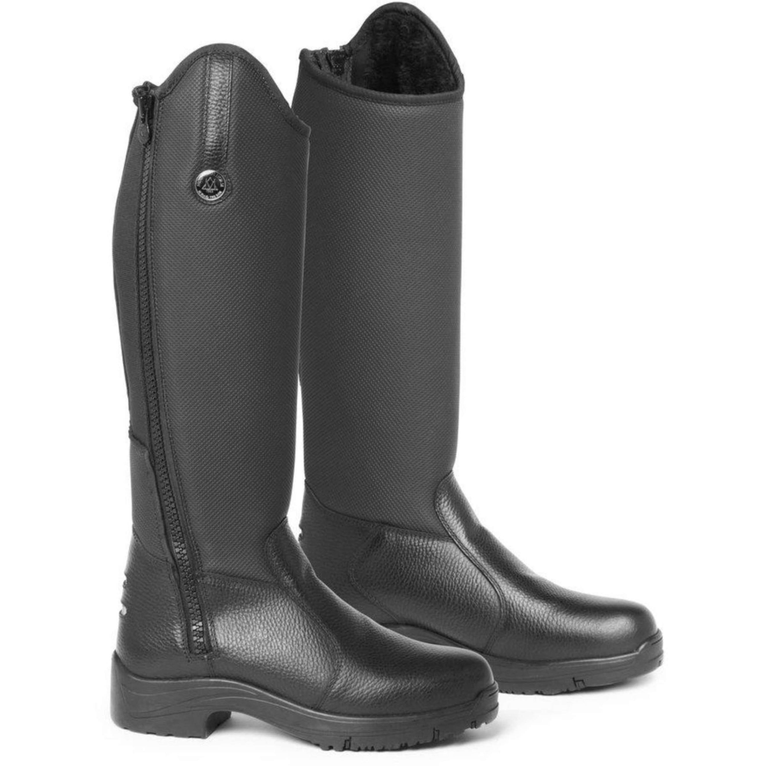 Mountain Horse Riding Boots Active Winter Young Black