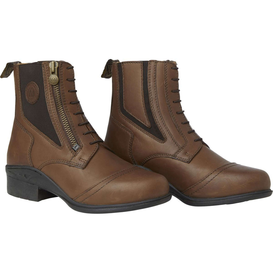 Mountain Horse Jodhpurs Valkyria Side Zip PA Brown