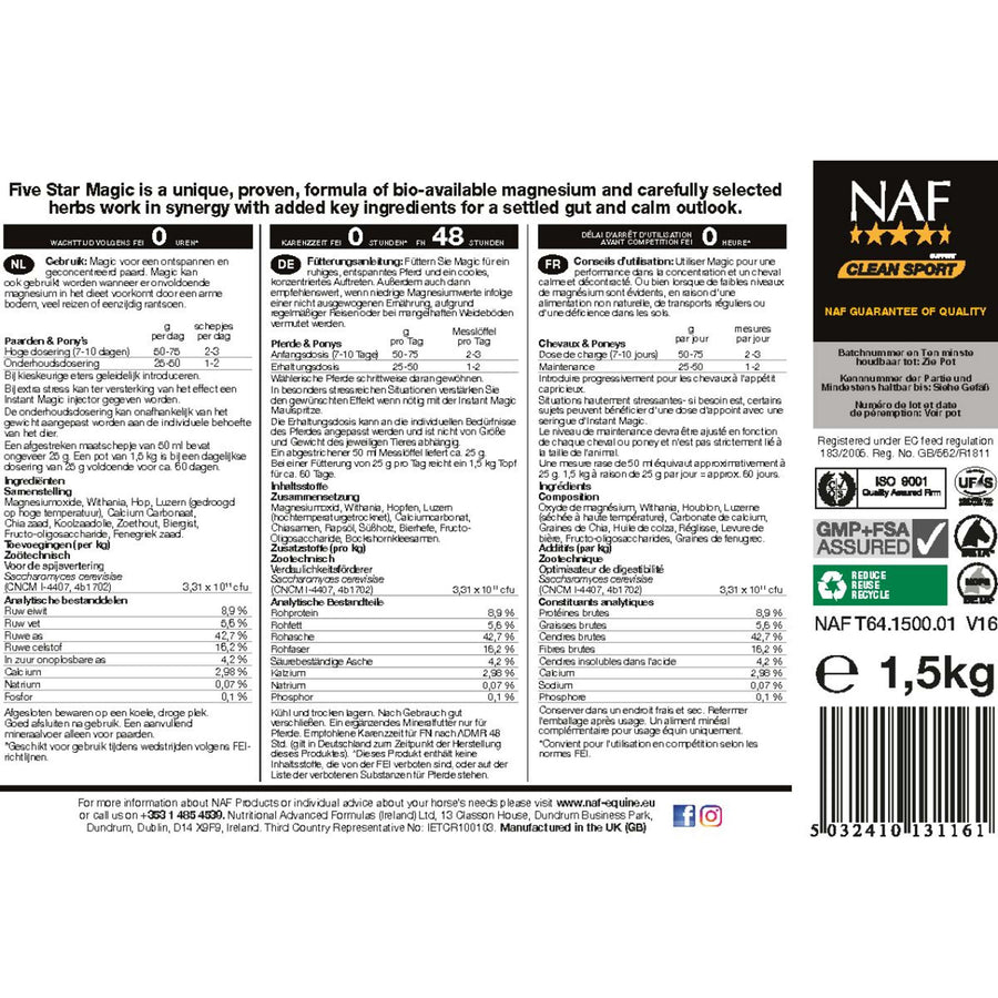 NAF Magic Powder