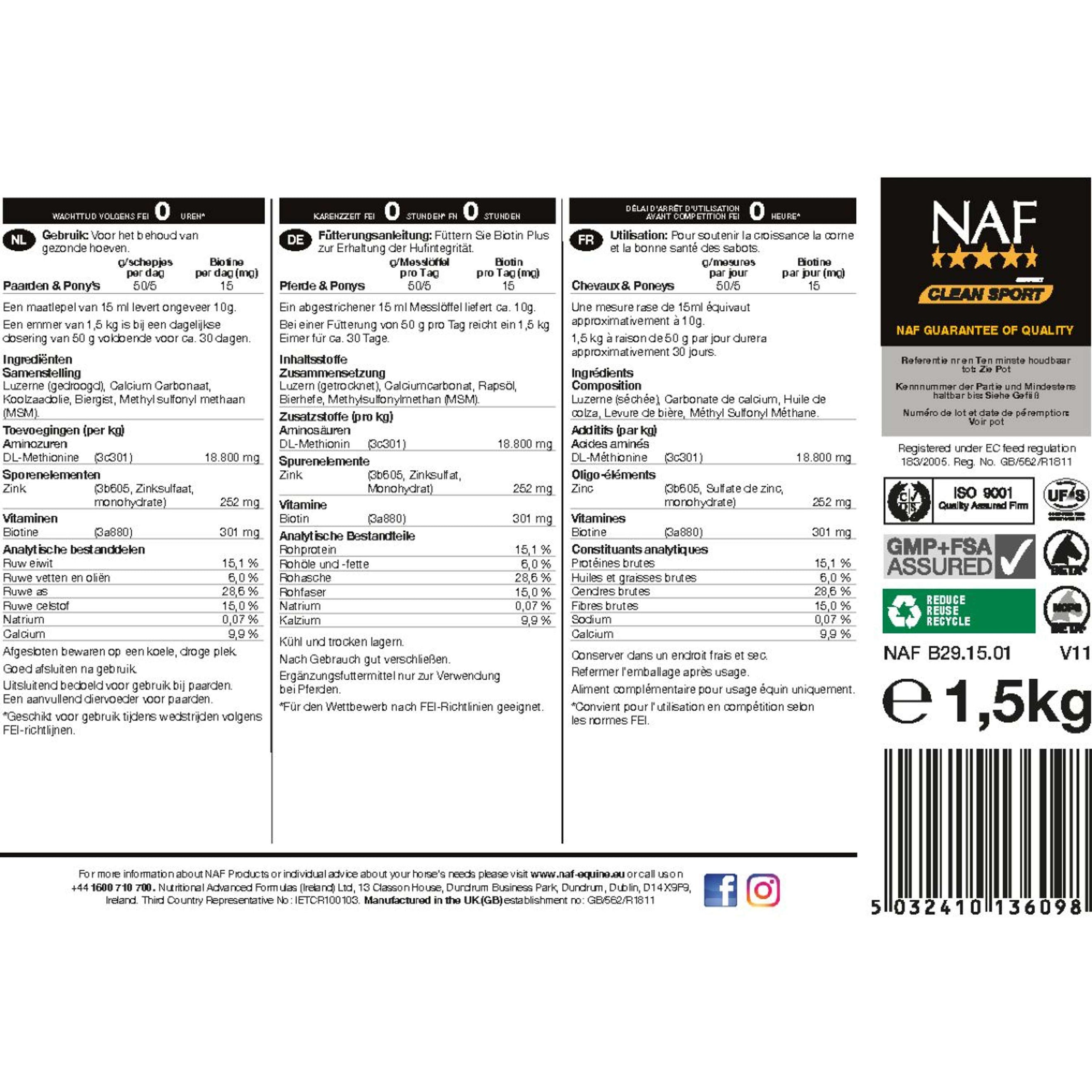 NAF Biotin Plus NAF Biotin Plus