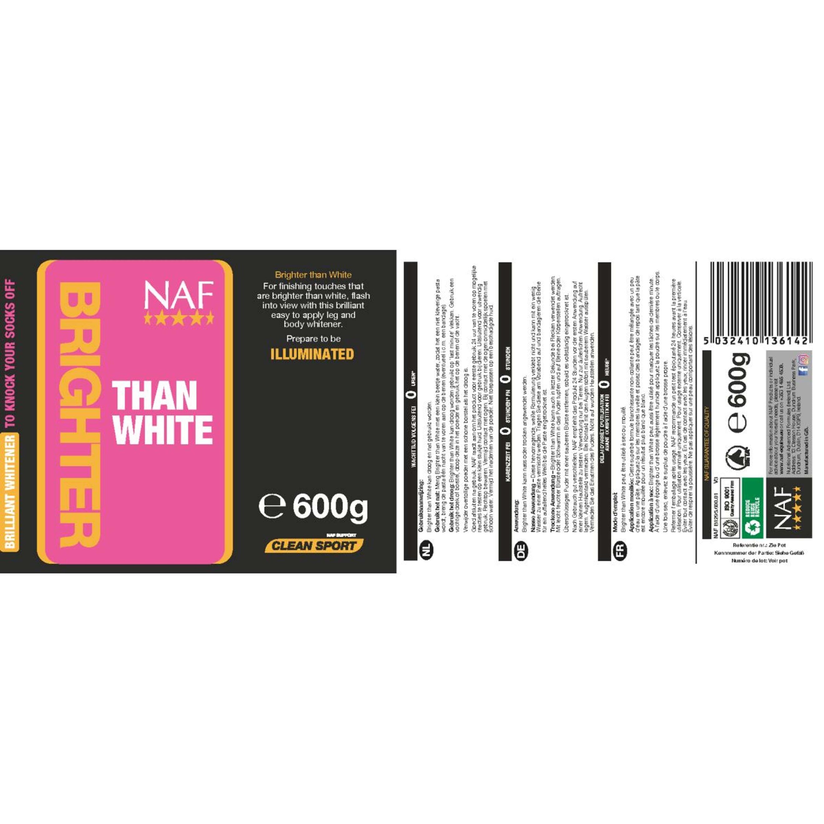 NAF Brighter than White