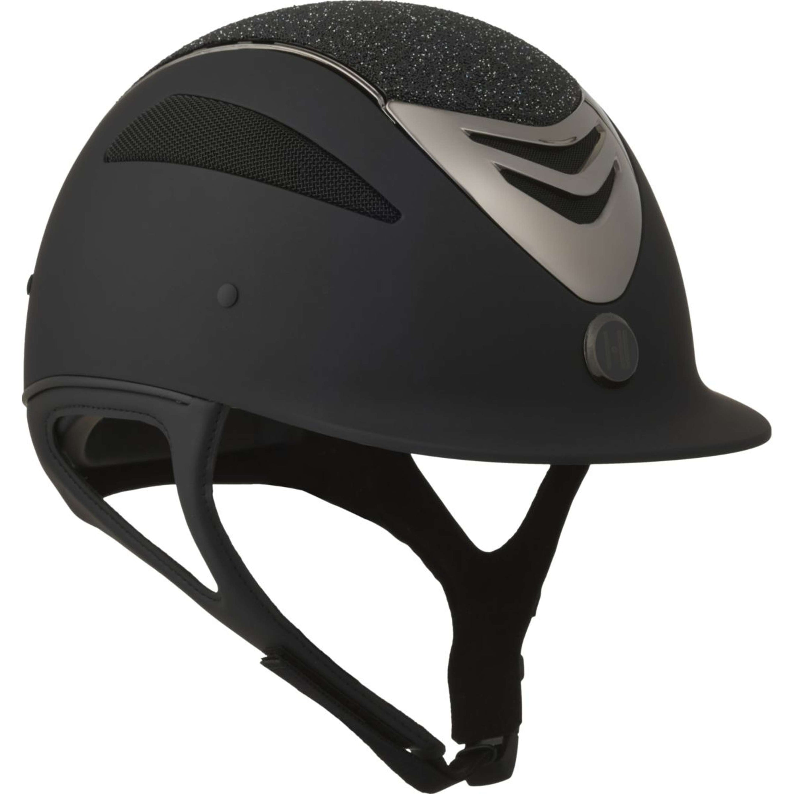 OneK Cap Defender Pro Matt Glitter Black/Chrome