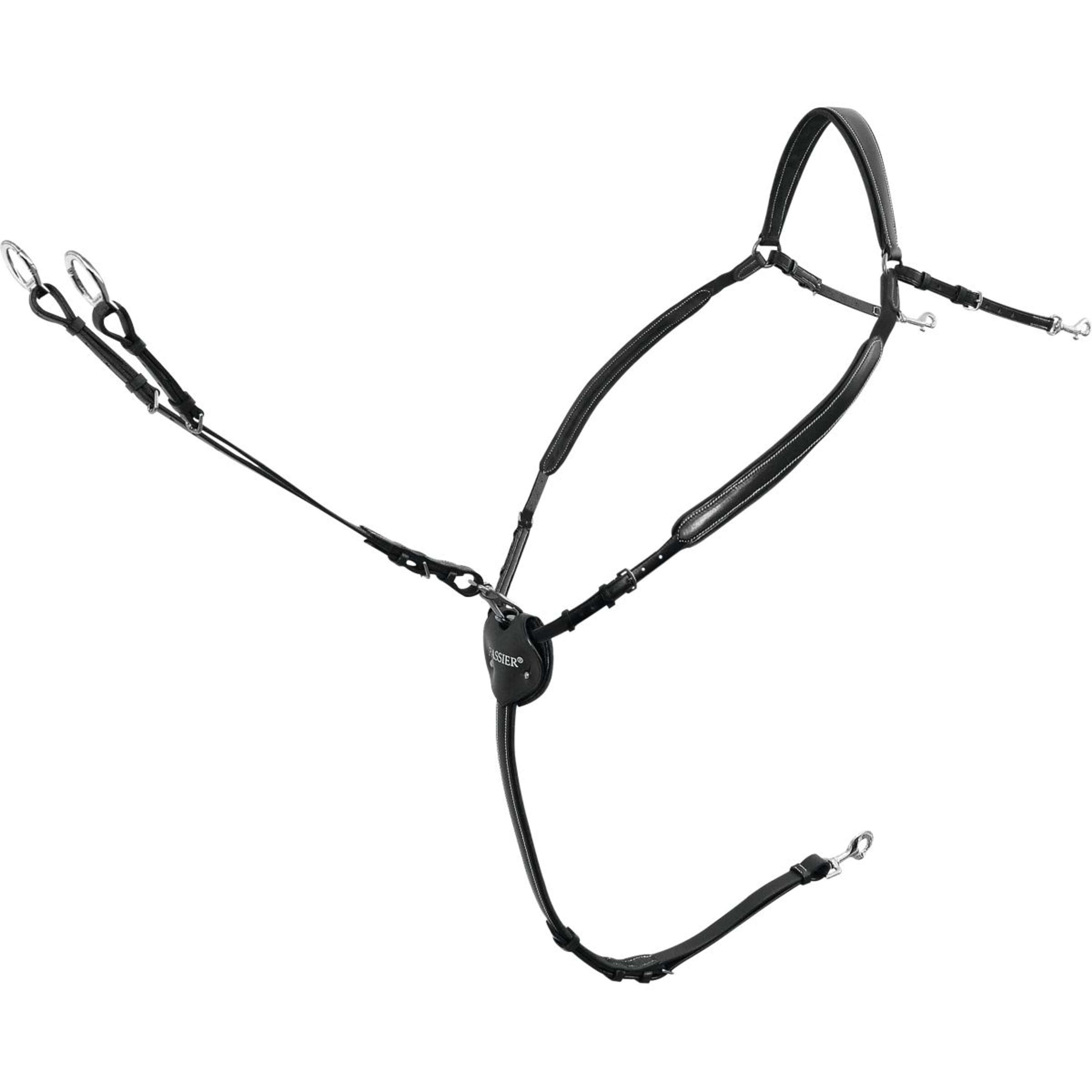 Passier Front Harness Marcus Ehning Black/Silver Passier Front Harness Marcus Ehning Black/Silver