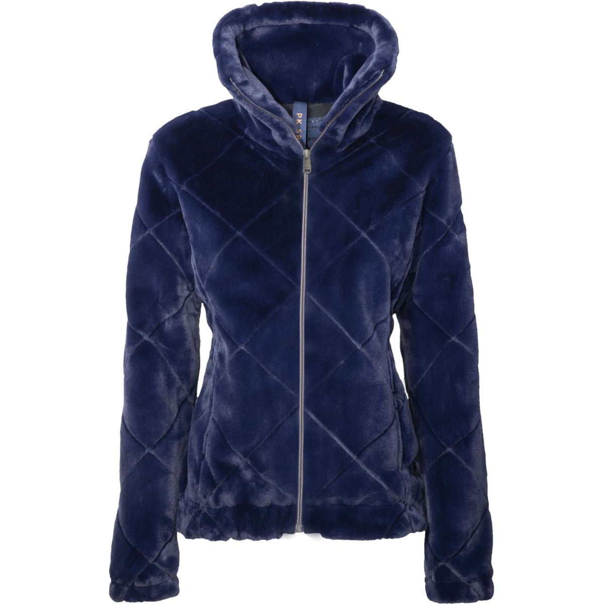 PK Fluffy Zip-Hoodie Next Level Blue Night