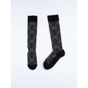 PS of Sweden Socks Monogram Mid Grey