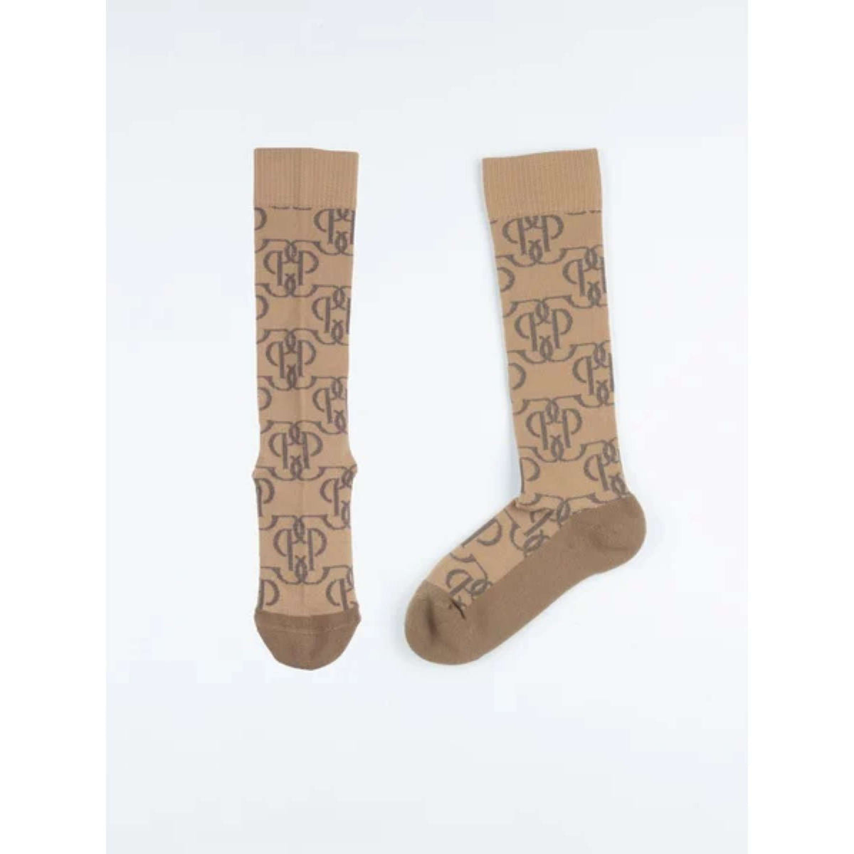 PS of Sweden Socks Monogram Light Sand