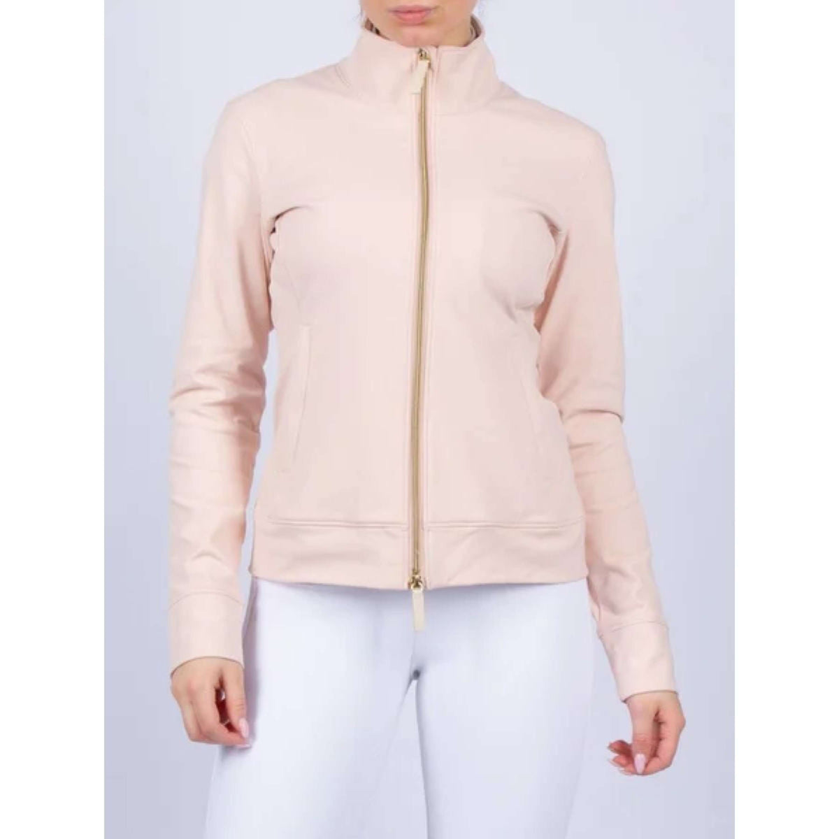 Dinja x PS of Sweden Zip-Hoodie Oakley Powder Rose