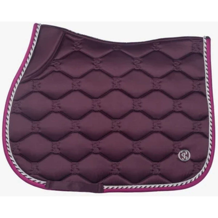 PS of Sweden Saddlepad Signature Jumping Plum