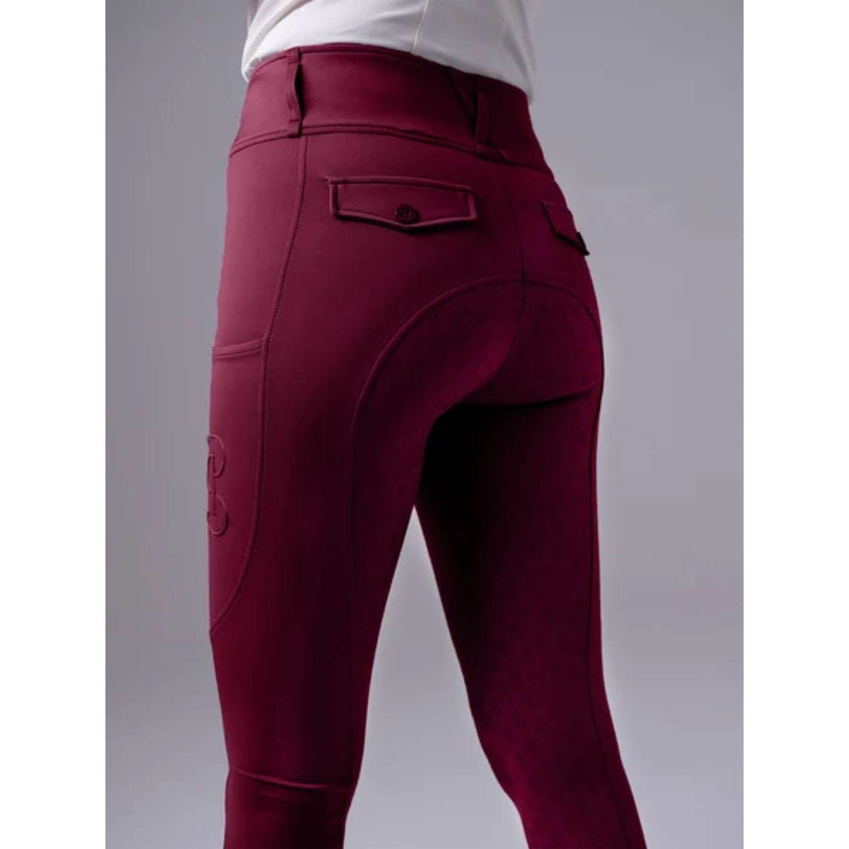 PS of Sweden Riding Legging Katja Full Grip Plum