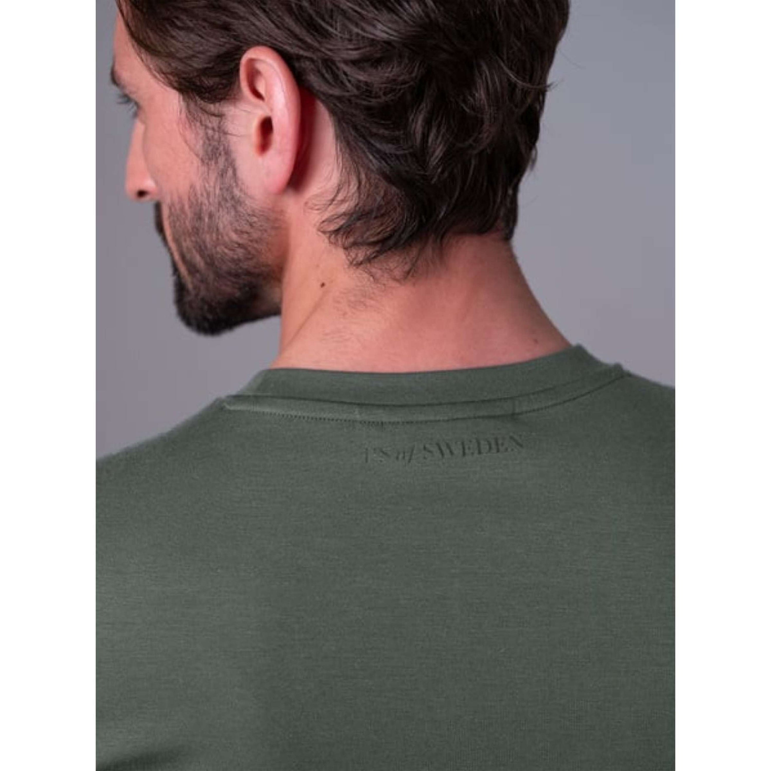 PS of Sweden Long Sleeve Aiden Men Vintage Green