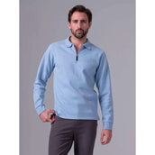 PS of Sweden Poloshirt Oliver Men blue melange