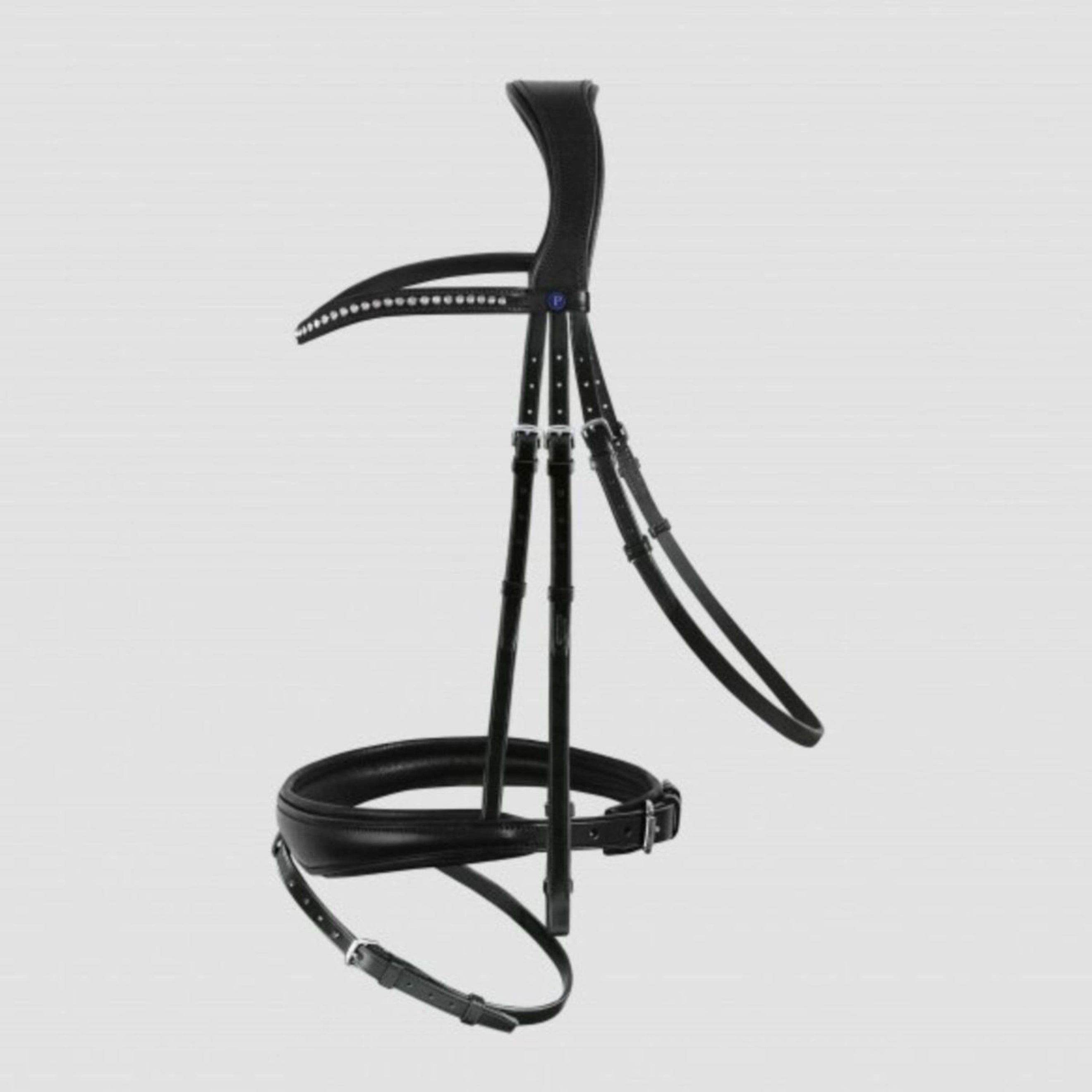 PassierBlu Snaffle Bridle Spirit Black/Gold