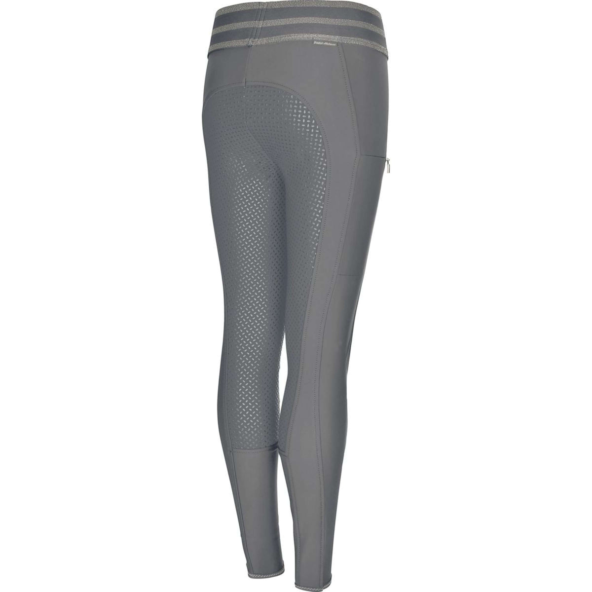 Pikeur Riding Legging Ida Athleisure Full Grip Children Grey/silver