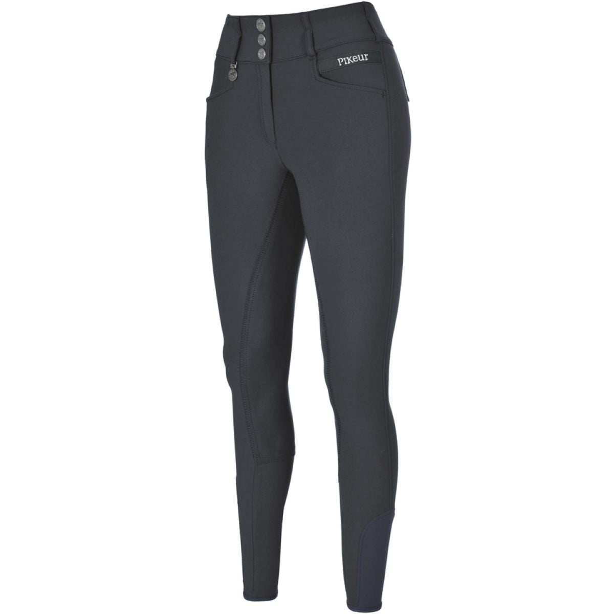 Pikeur Breeches Candela Corkshell New Leather Seat Dark Shadow