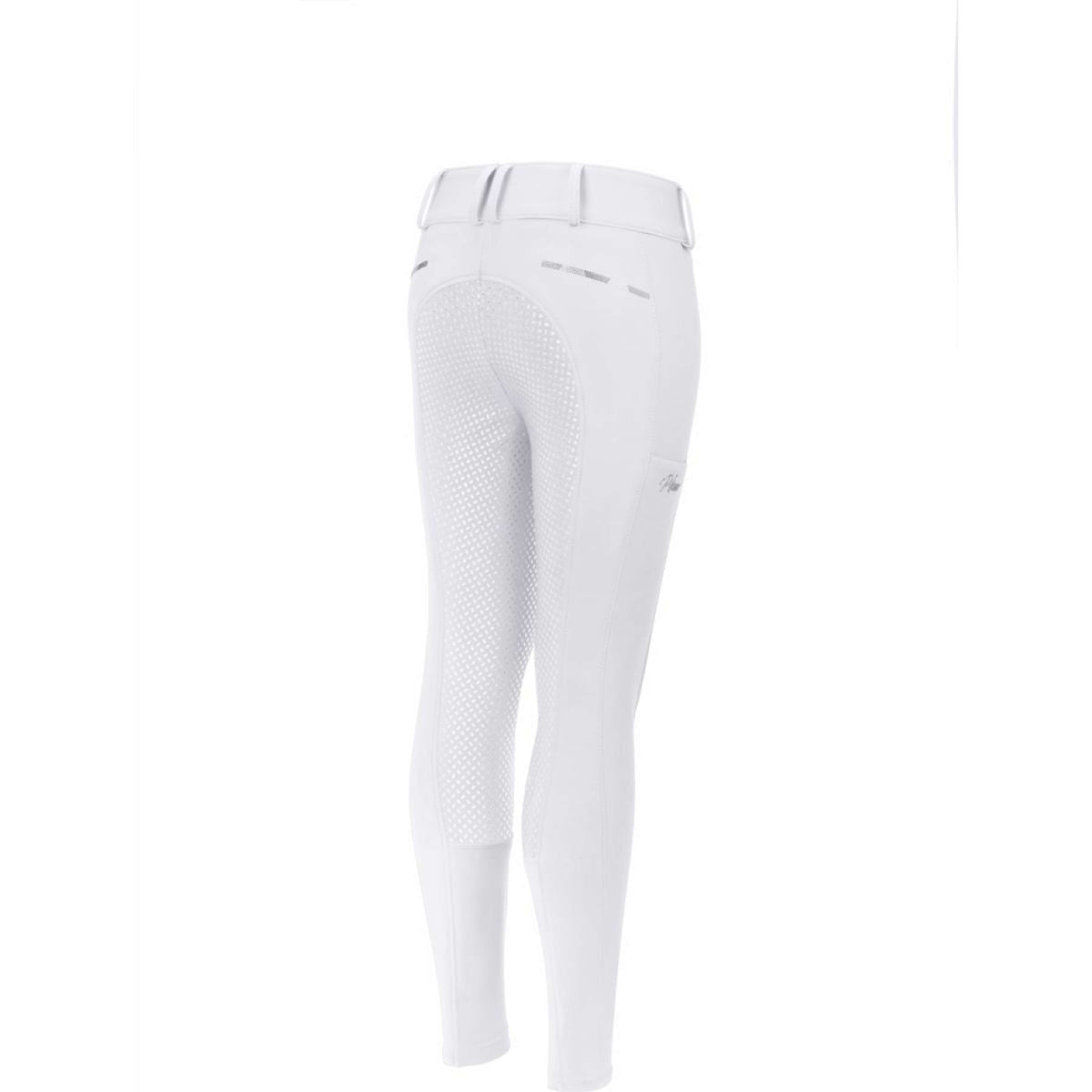 Pikeur Breeches Midwaist Kids Full Grip White